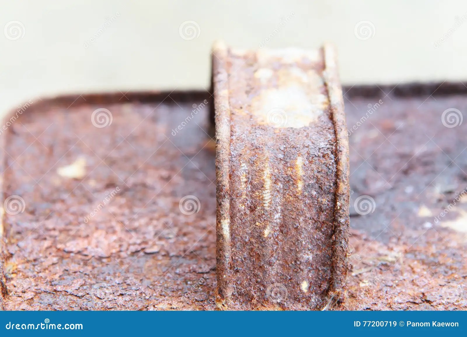 Handle of Old Rectangular Can Stock Image Image of color, paint 77200719