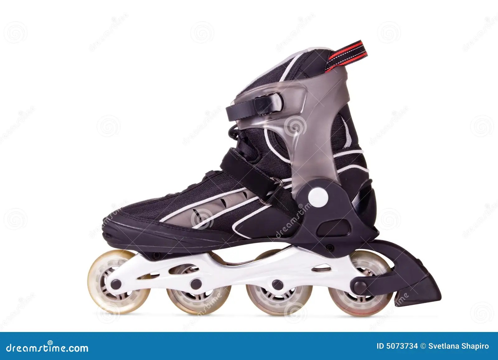 Inline Skate Boot stock photo. Image of isolated, hobby 5073734