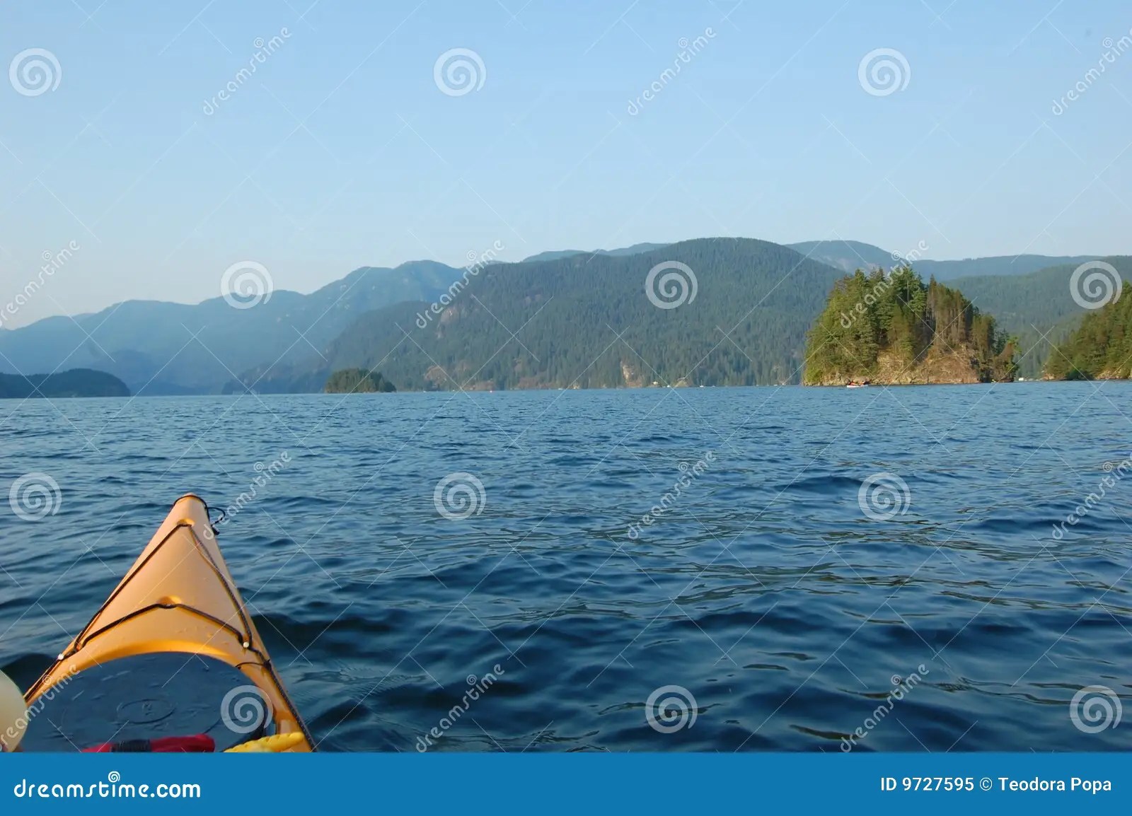 Kayaking stock image. Image of kayaking, orange, adventure 9727595
