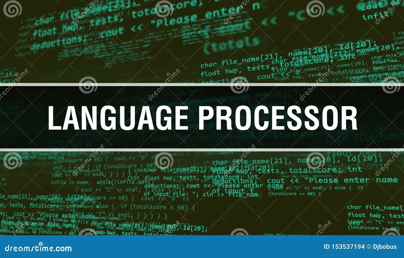 Language Processor Concept with Random Parts of Program Code. Language