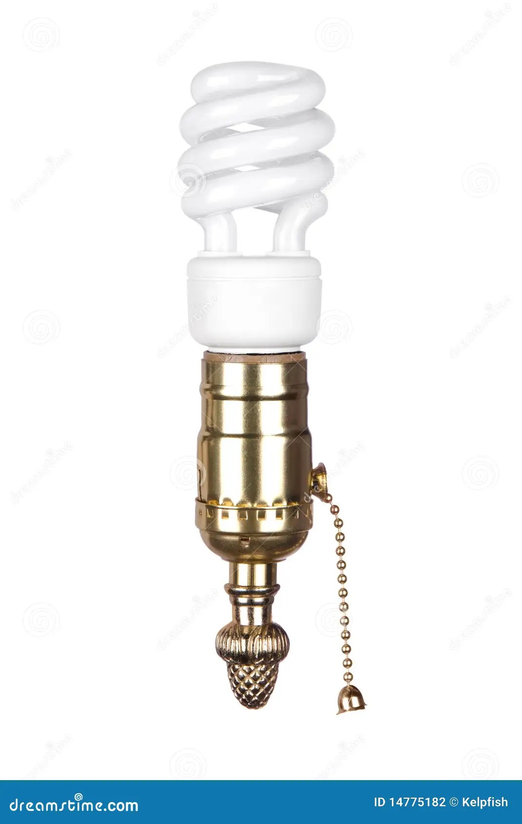 Lightbulb And Socket With Pull Chain Stock Photo Image of background, socket 14775182
