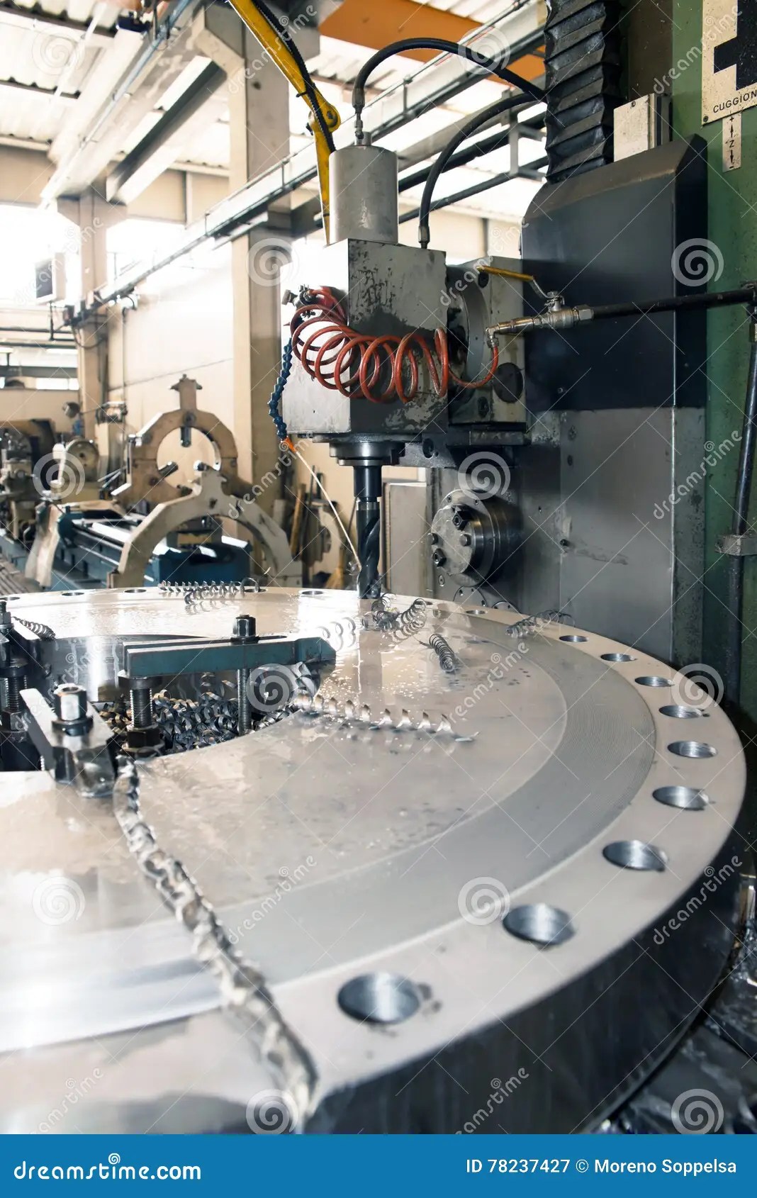 Machine Tools with Computer Numerical Control (CNC) Stock Image Image