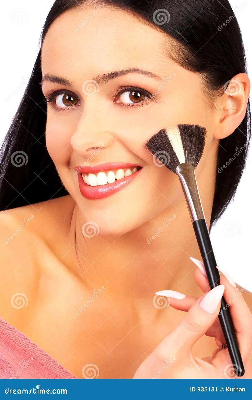 Makeup stock image. Image of cosmetics, treatment, woman 935131