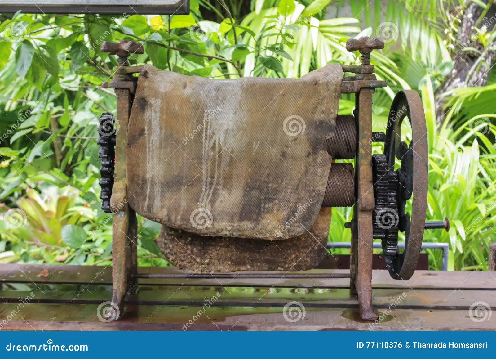 Making rubber sheets stock photo. Image of product, milk 77110376