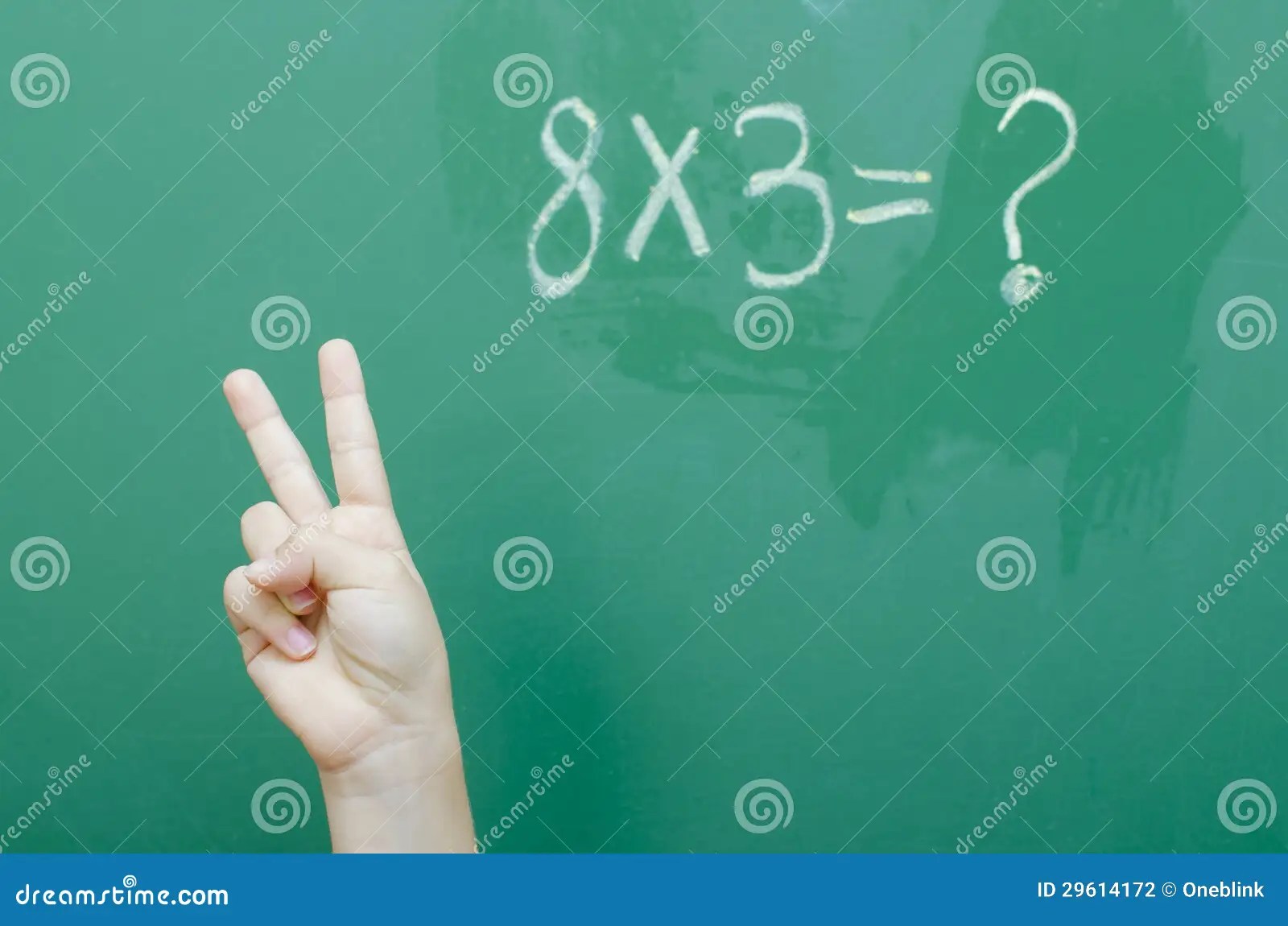 Math Answer stock photo. Image of lesson, arithmetic - 29614172