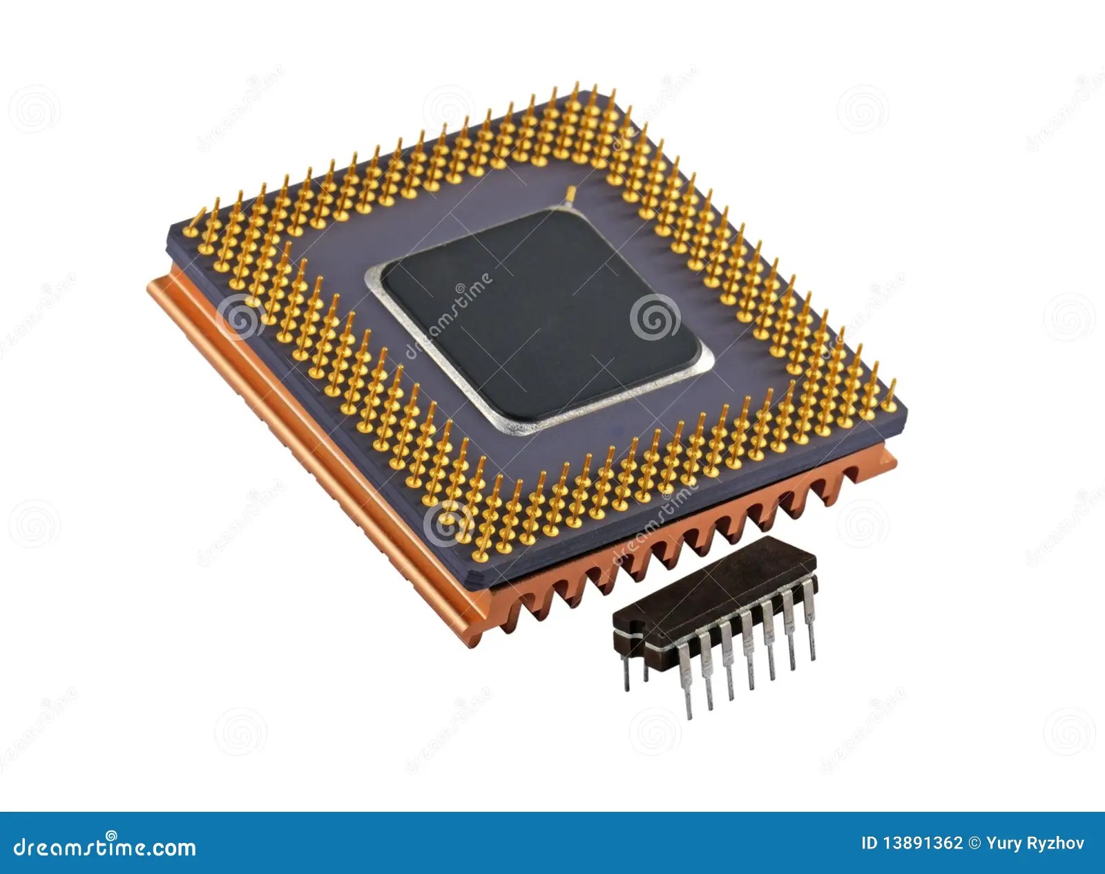 Microchip Evolution stock photo. Image of chip, industry 13891362