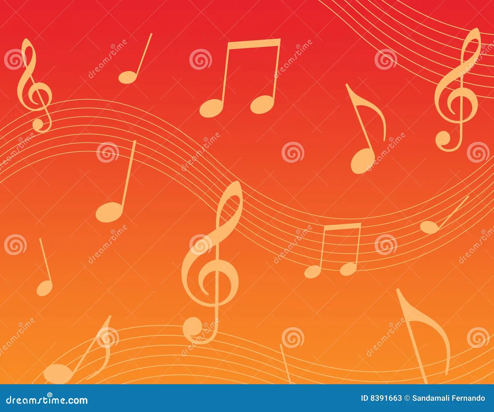 Music background stock illustration. Illustration of footer 8391663