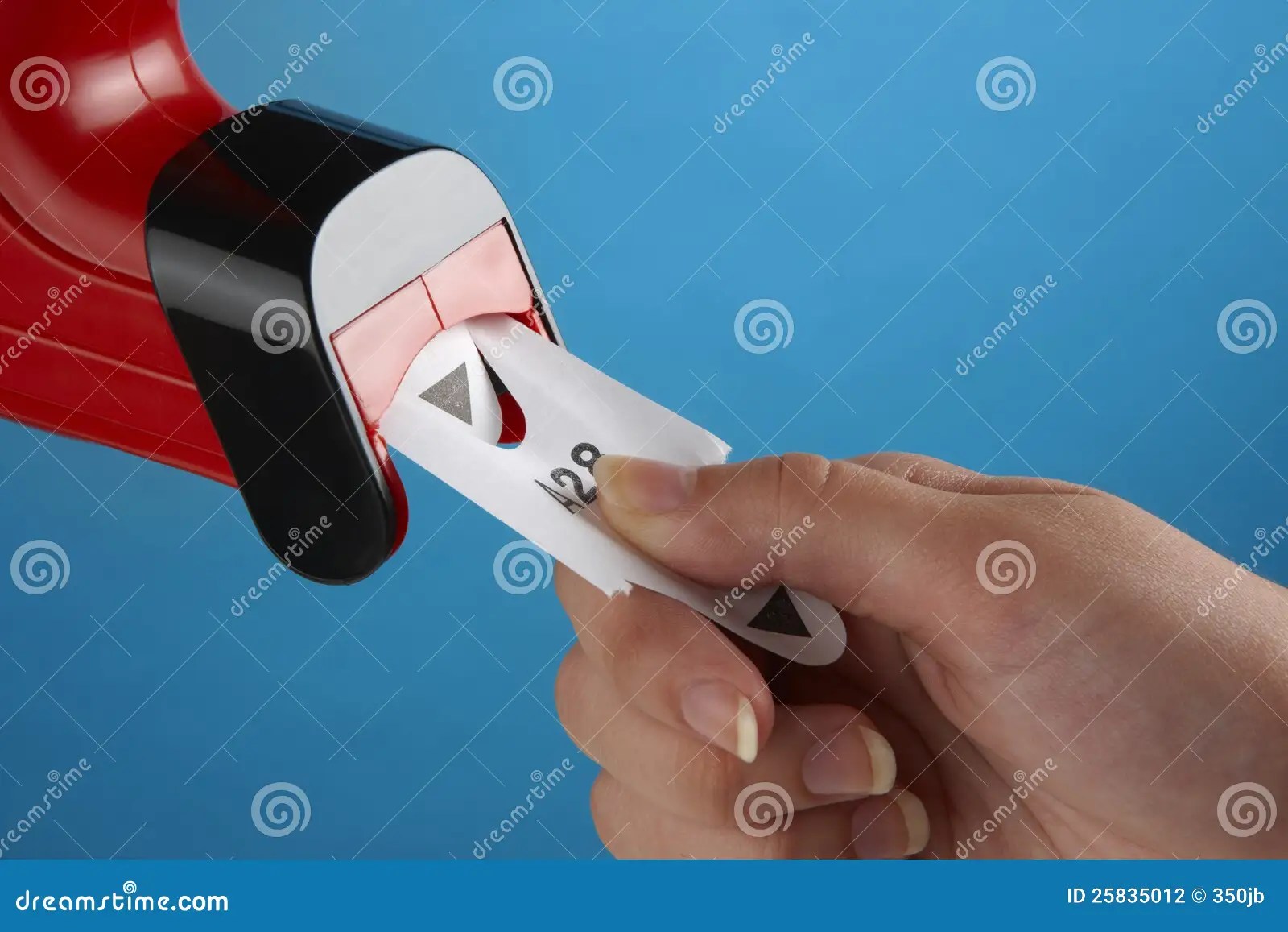 Nehmen Sie ein stockfoto. Bild von maschine, chst, abnehmer 25835012