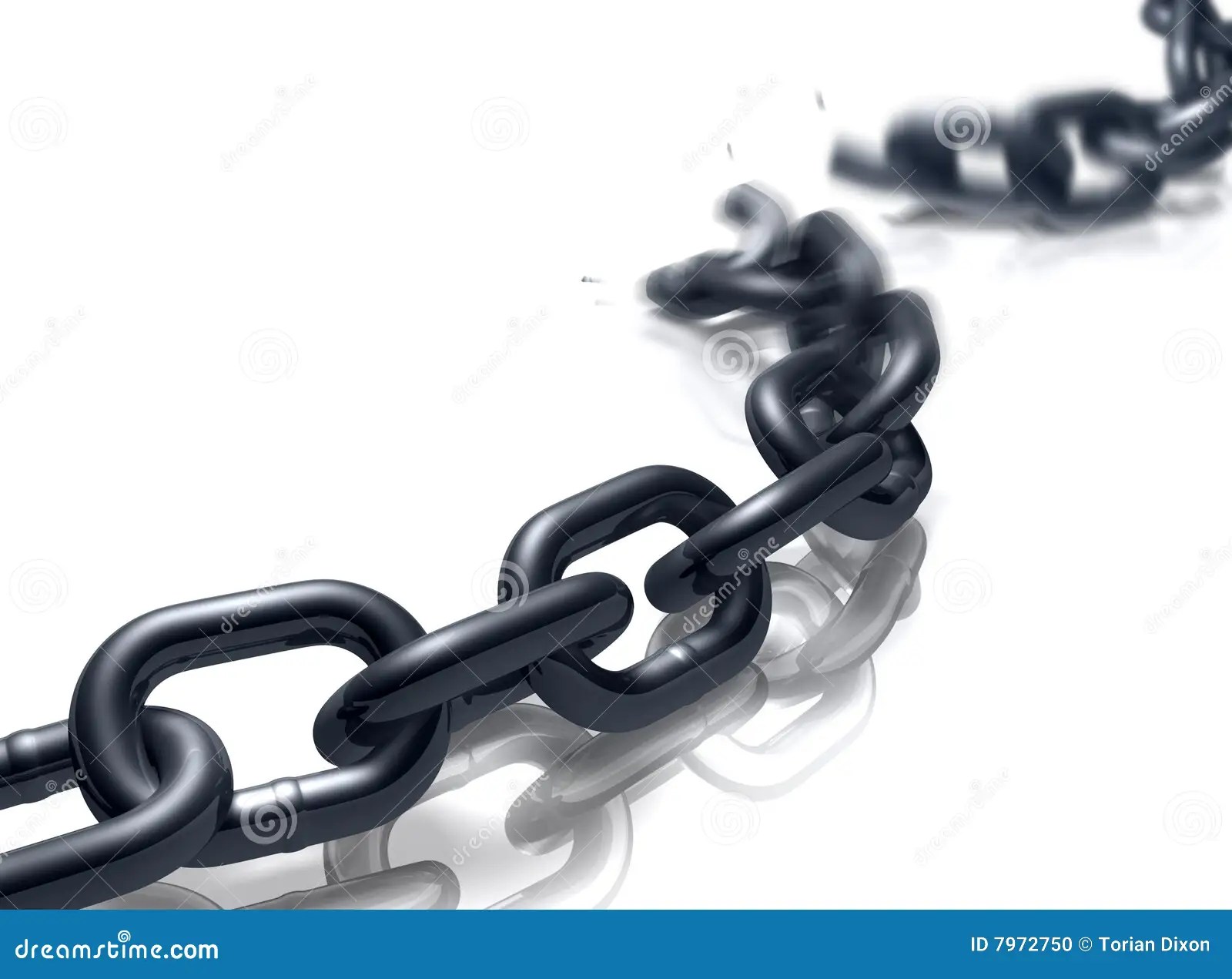Off the Chain stock illustration. Illustration of loose 7972750