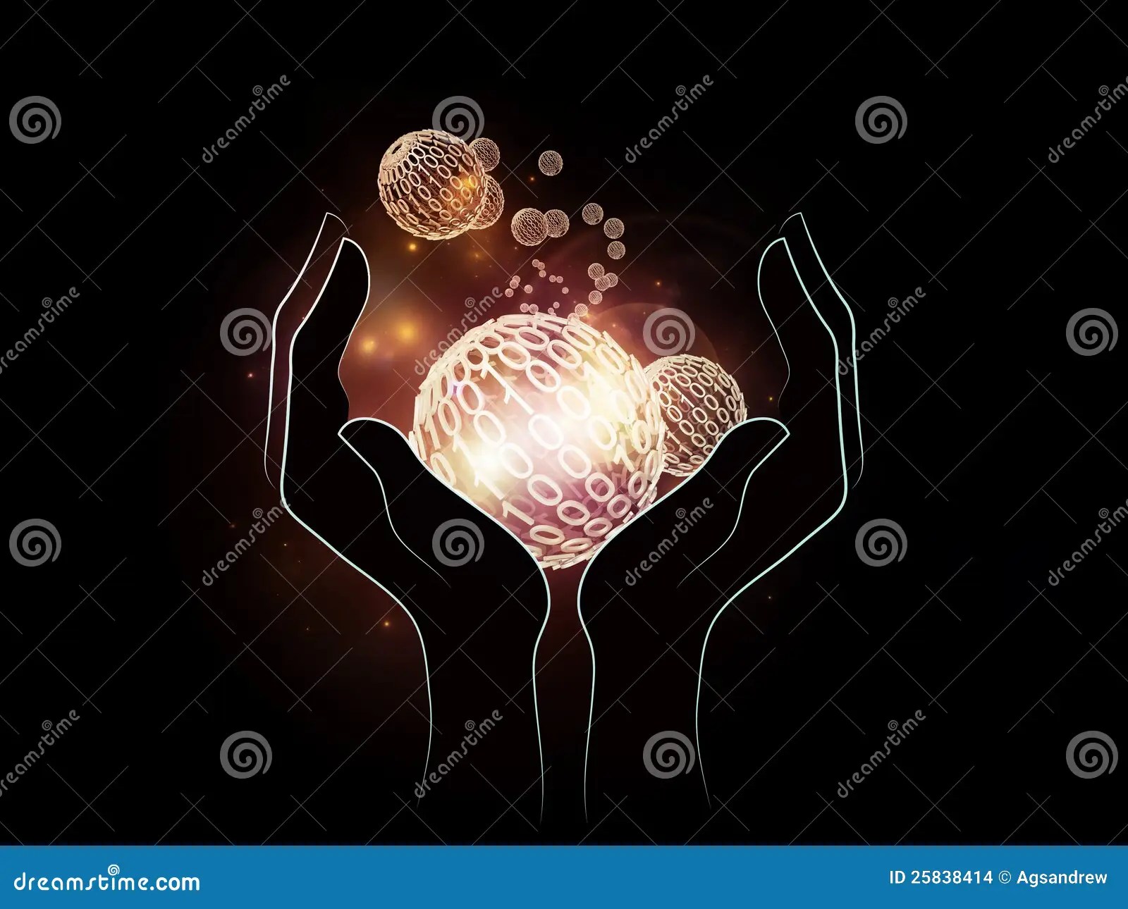 Paradigm of Technology stock illustration. Illustration of data 25838414