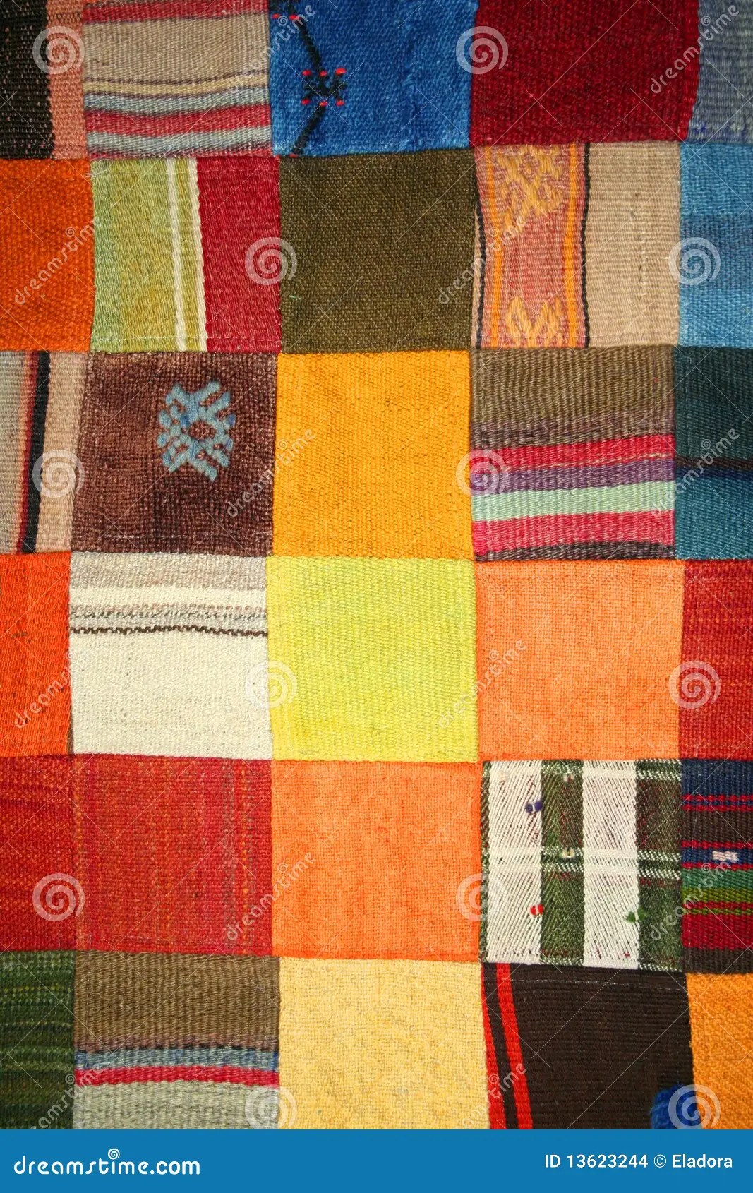 Patchwork quilt stock photo. Image of quilt, cloth, design 13623244