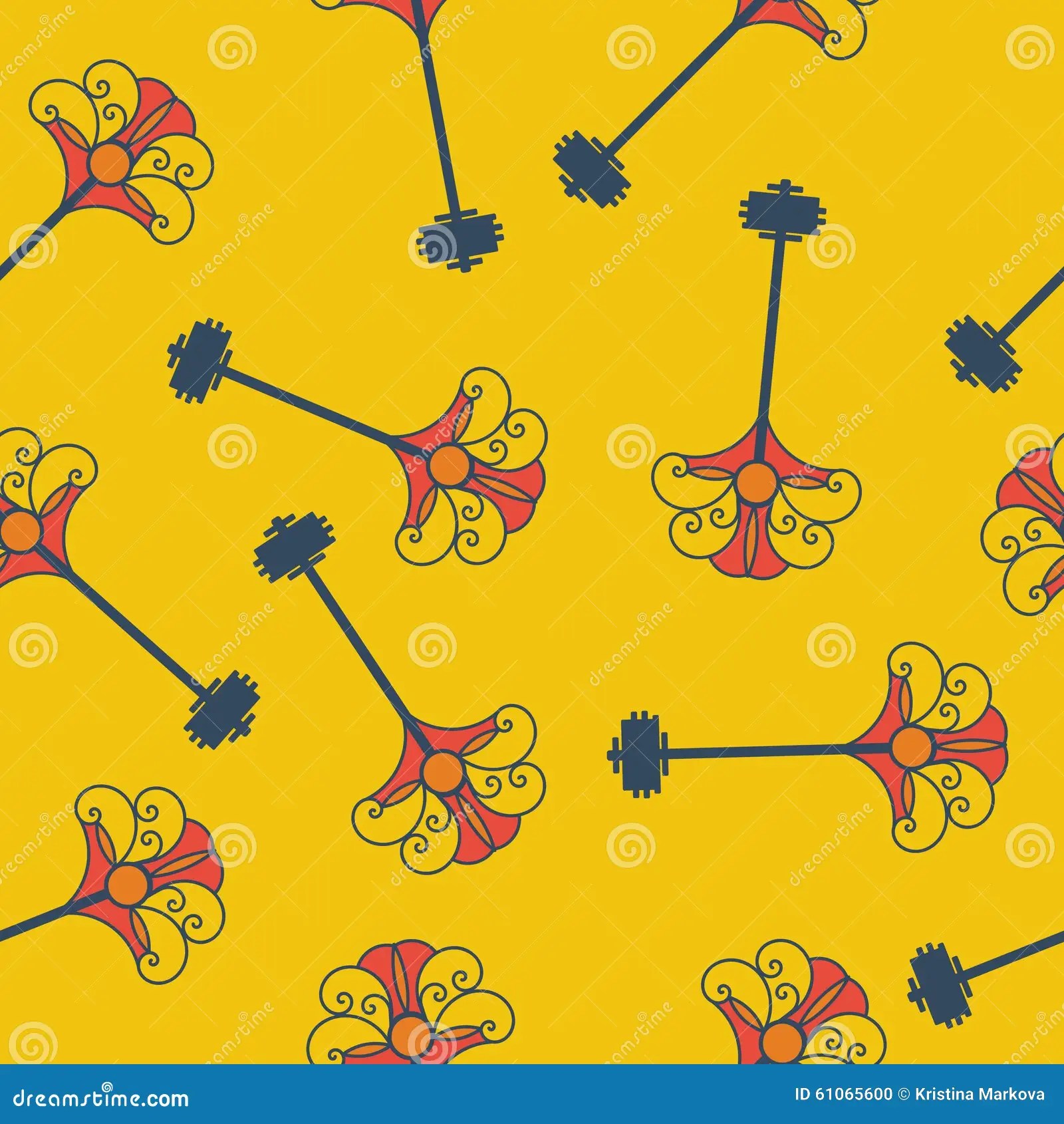 Pattern Geometric Key Background Stock Vector Illustration of fabric, seamless 61065600