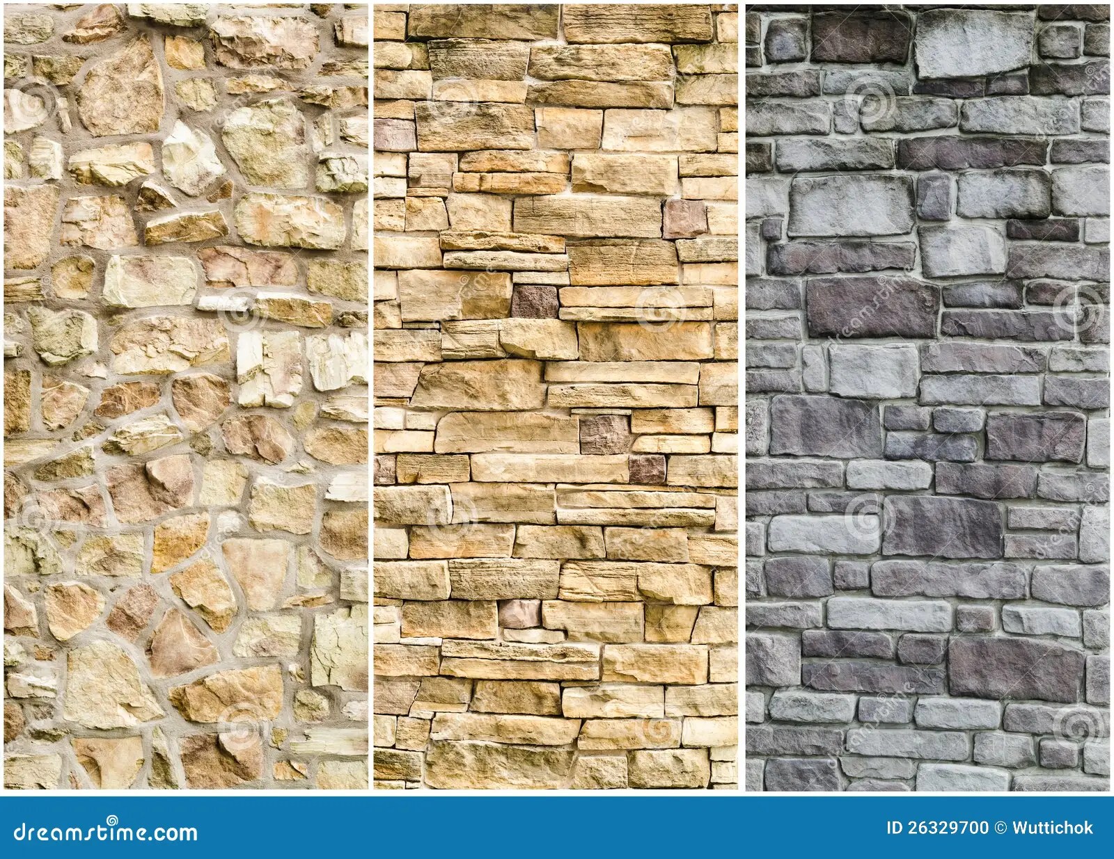 Pattern of Stone Wall Surface Stock Photo Image of grain, gravel