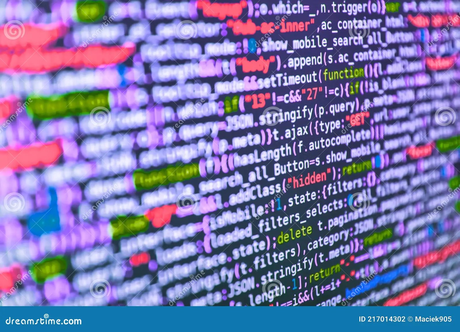 Php Language And Coding Function Developer. SEO Concepts For Better