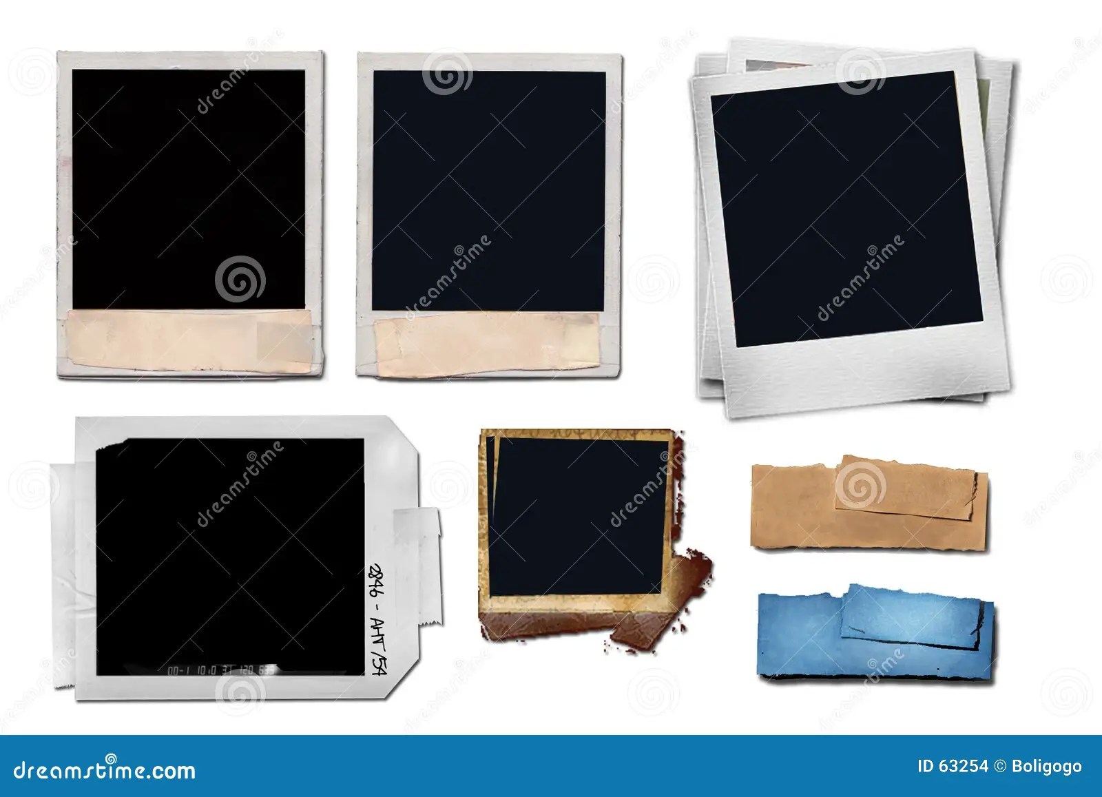 Picture Frames Insert Your Image Stock Illustration Illustration of