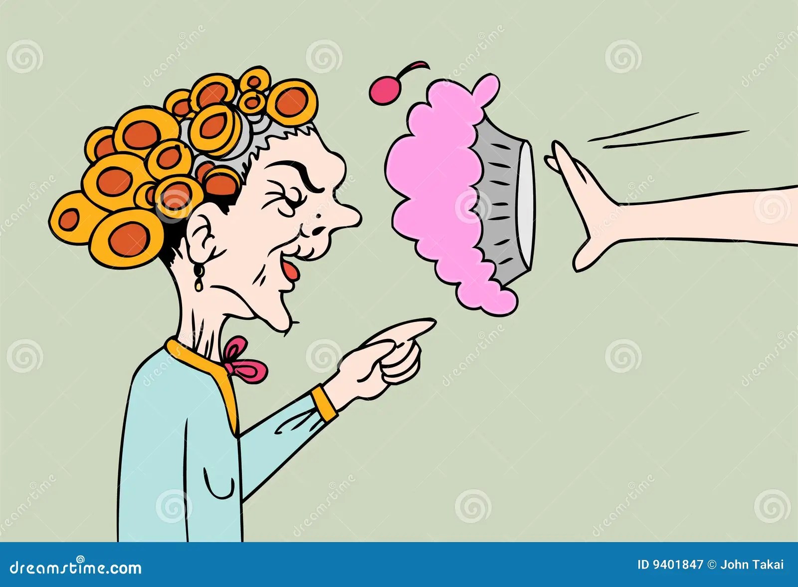 Pie In Face Royalty Free Stock Photography Image 9401847