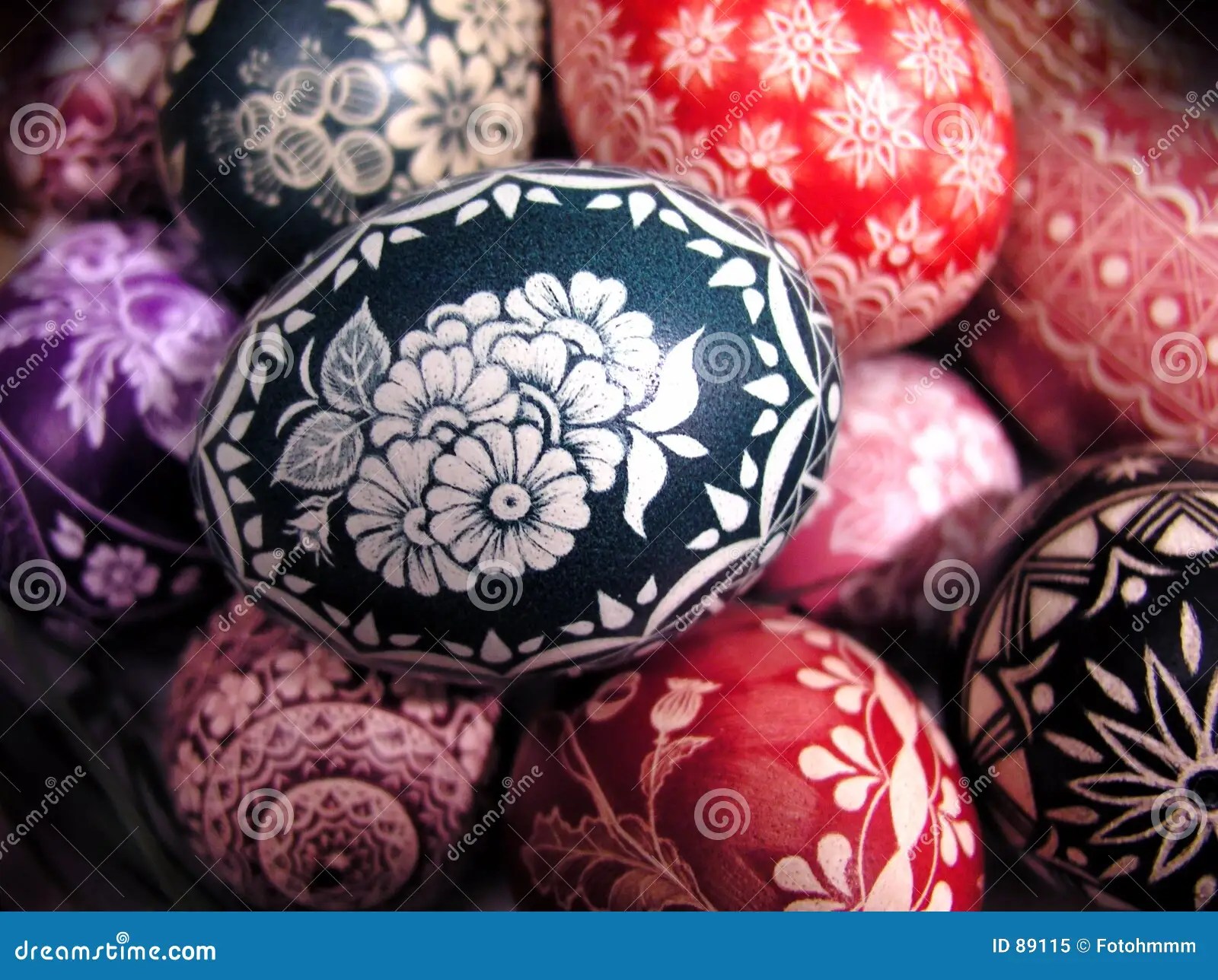 Polish easter eggs stock image. Image of easter, spring 89115