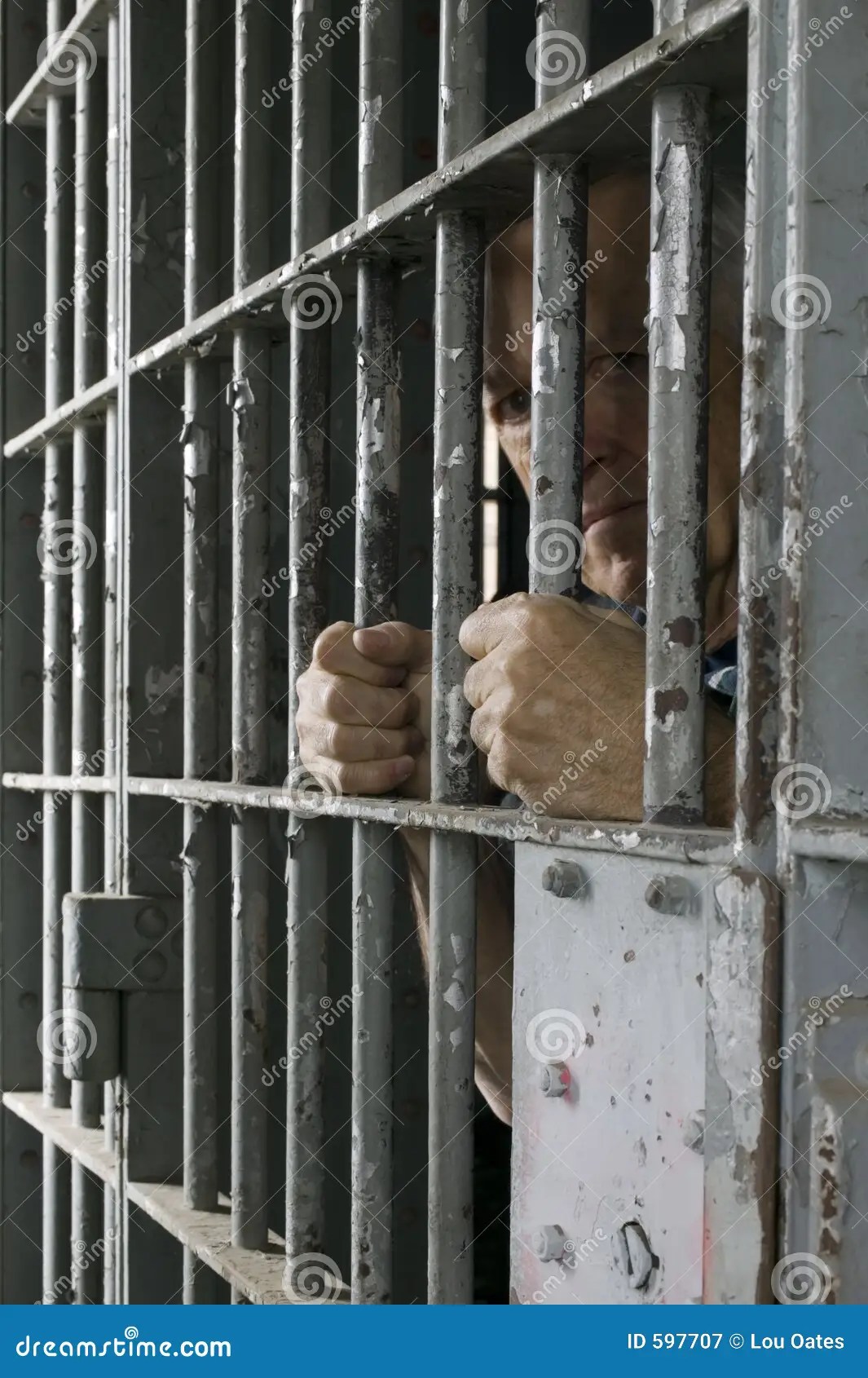 Prisoner In Cell Royalty Free Stock Photography Image 597707