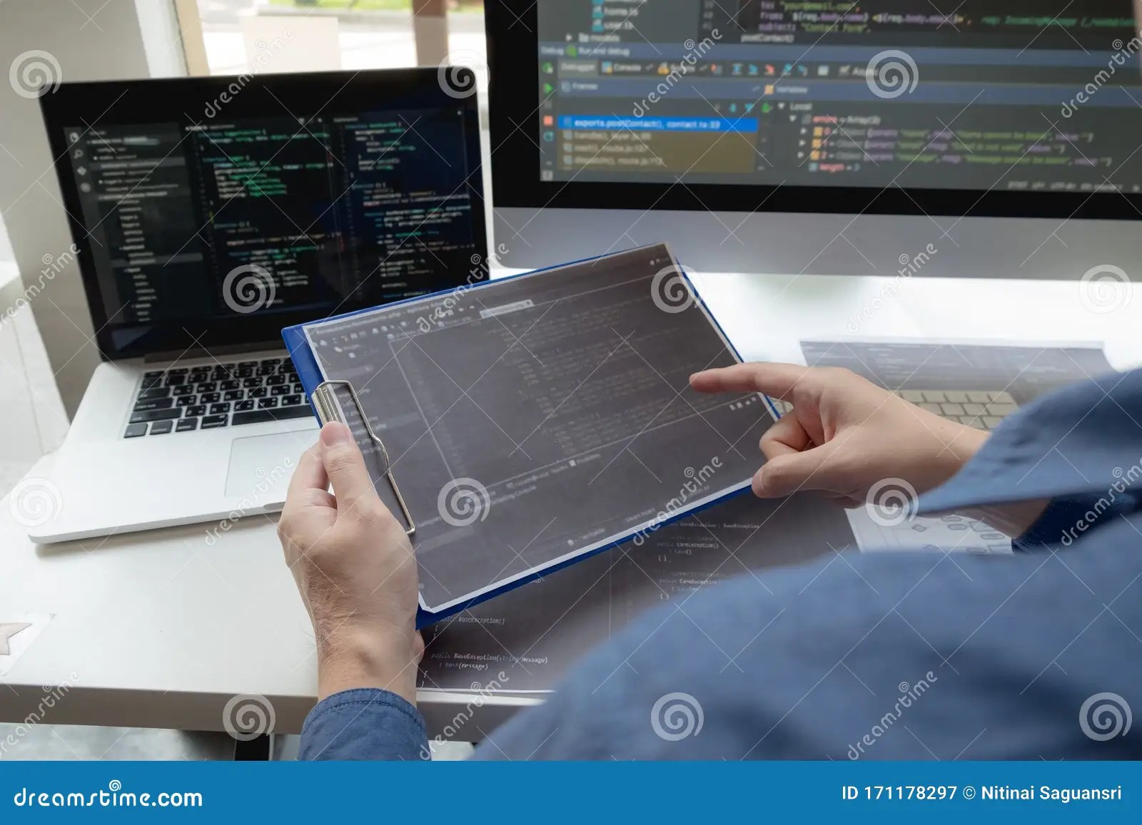 Programmers Work on the Development of Coding and Coding Technology on