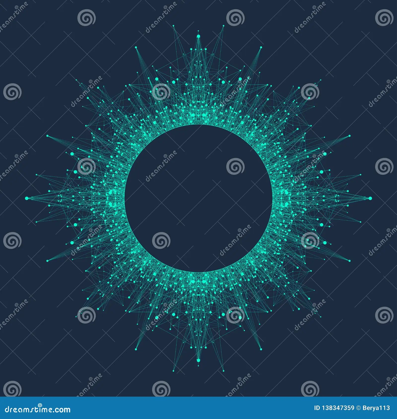 Quantum Computer Technology Concept. Deep Learning