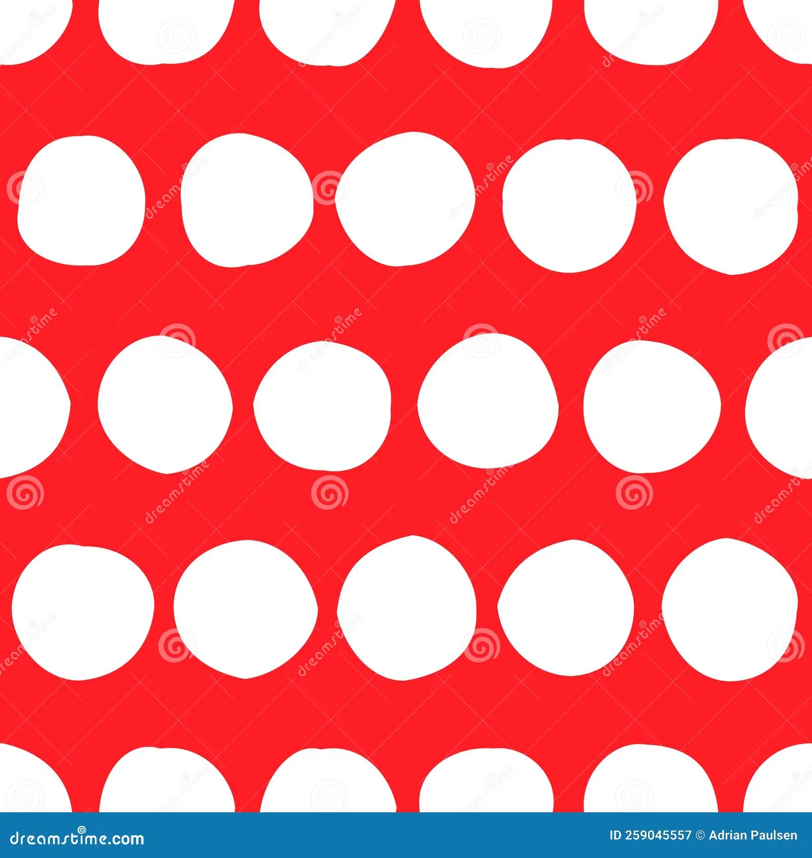 Red Dots Christmas Pattern stock vector. Illustration of pattern