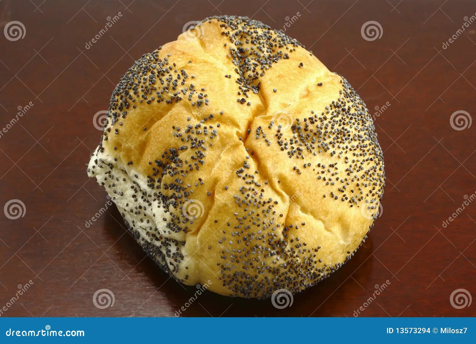 Roll bread stock photo. Image of brown, bread, nutrition