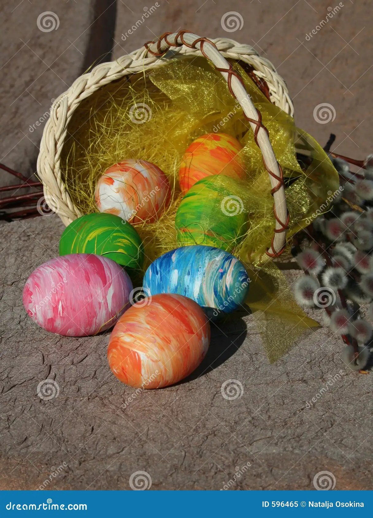 The rolling easter eggs stock image. Image of festive, chicken 596465