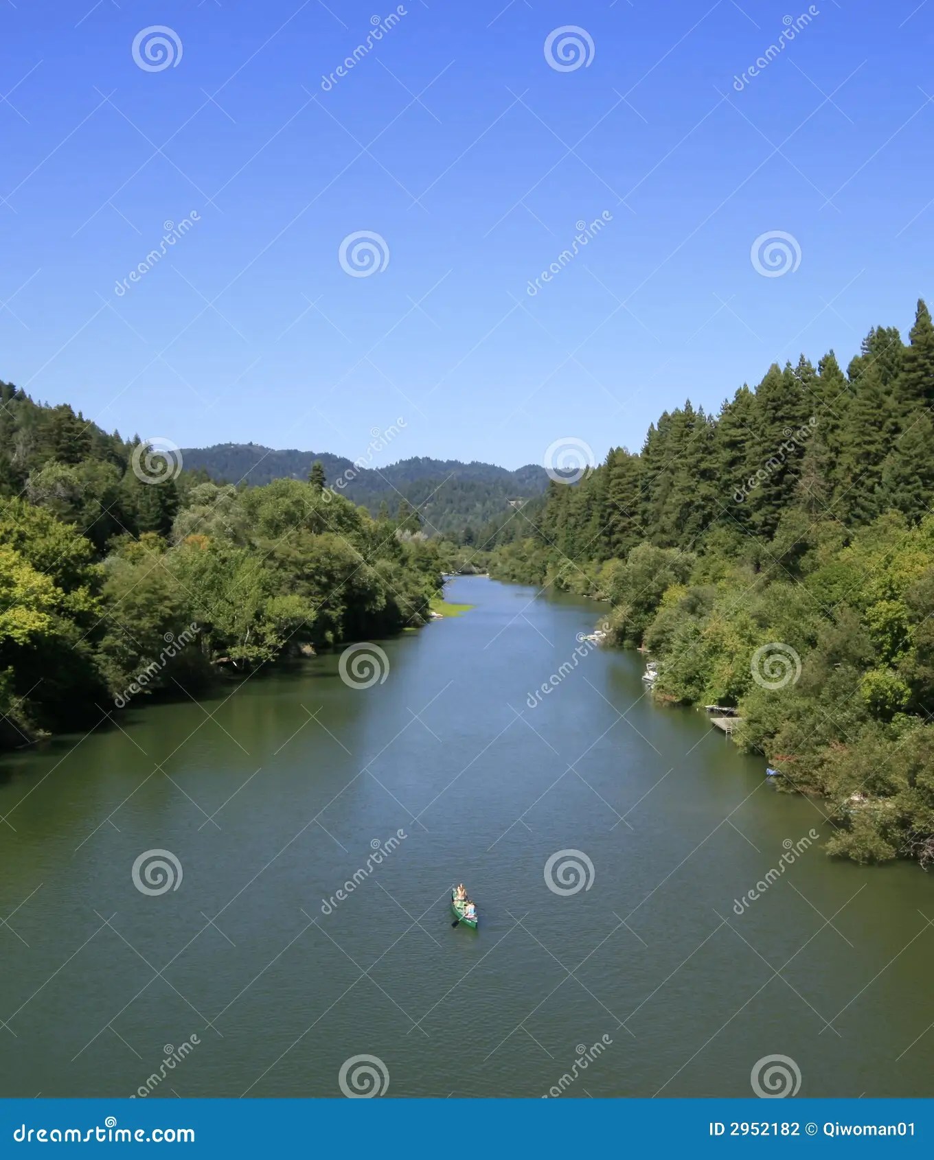 Russian River stock photo. Image of summertime, vacation 2952182