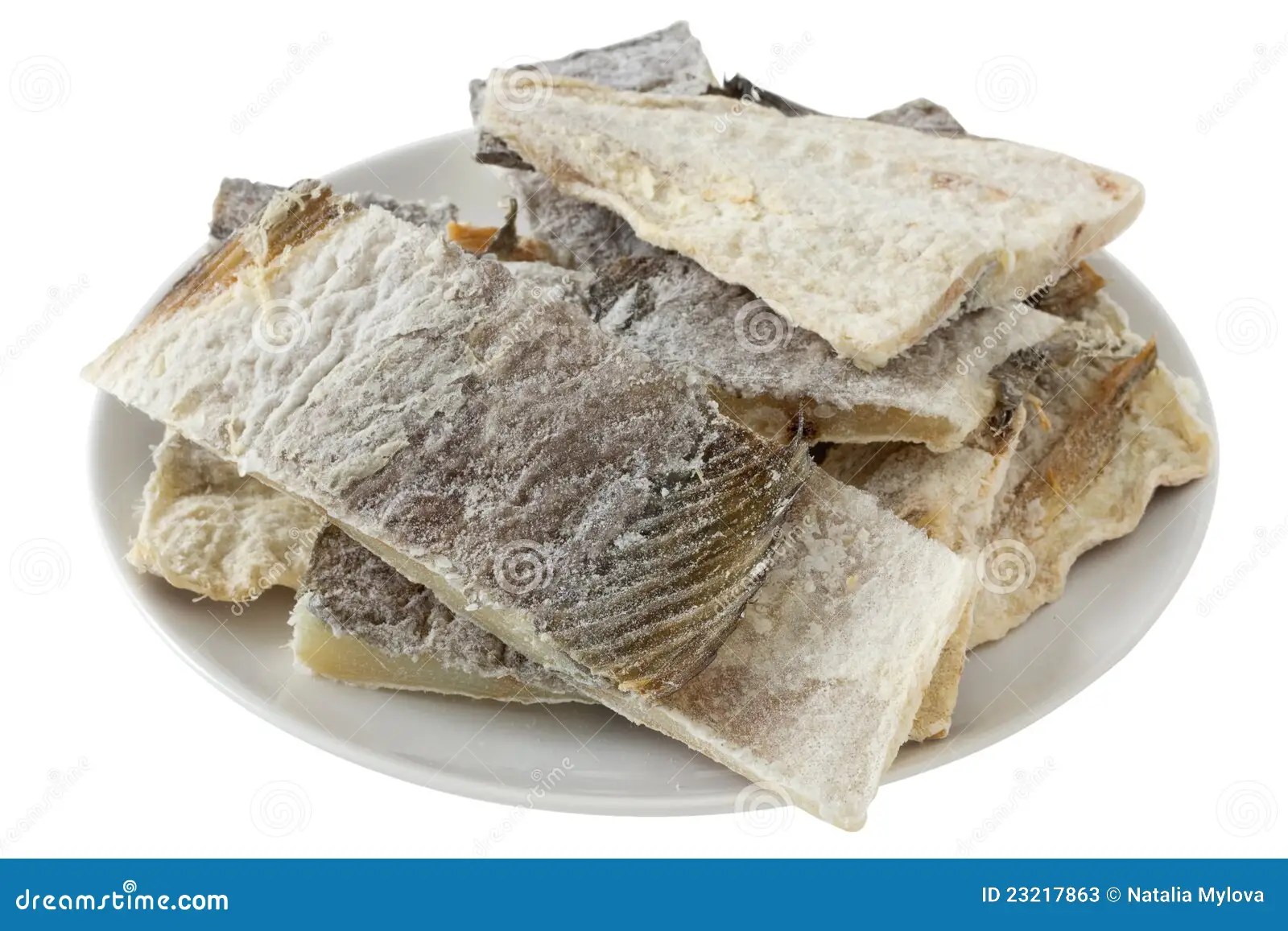 Salted codfish stock image. Image of codfish, plate, portuguese 23217863