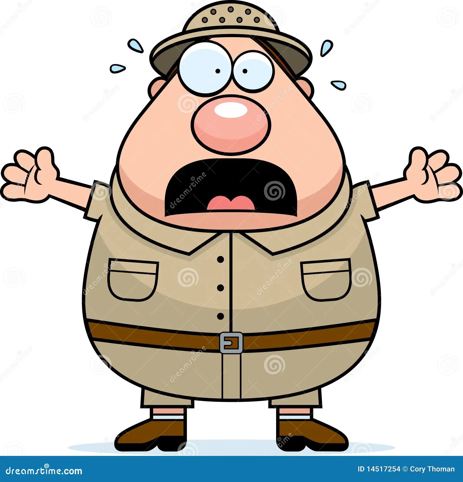 Scared Explorer Stock Images Image 14517254