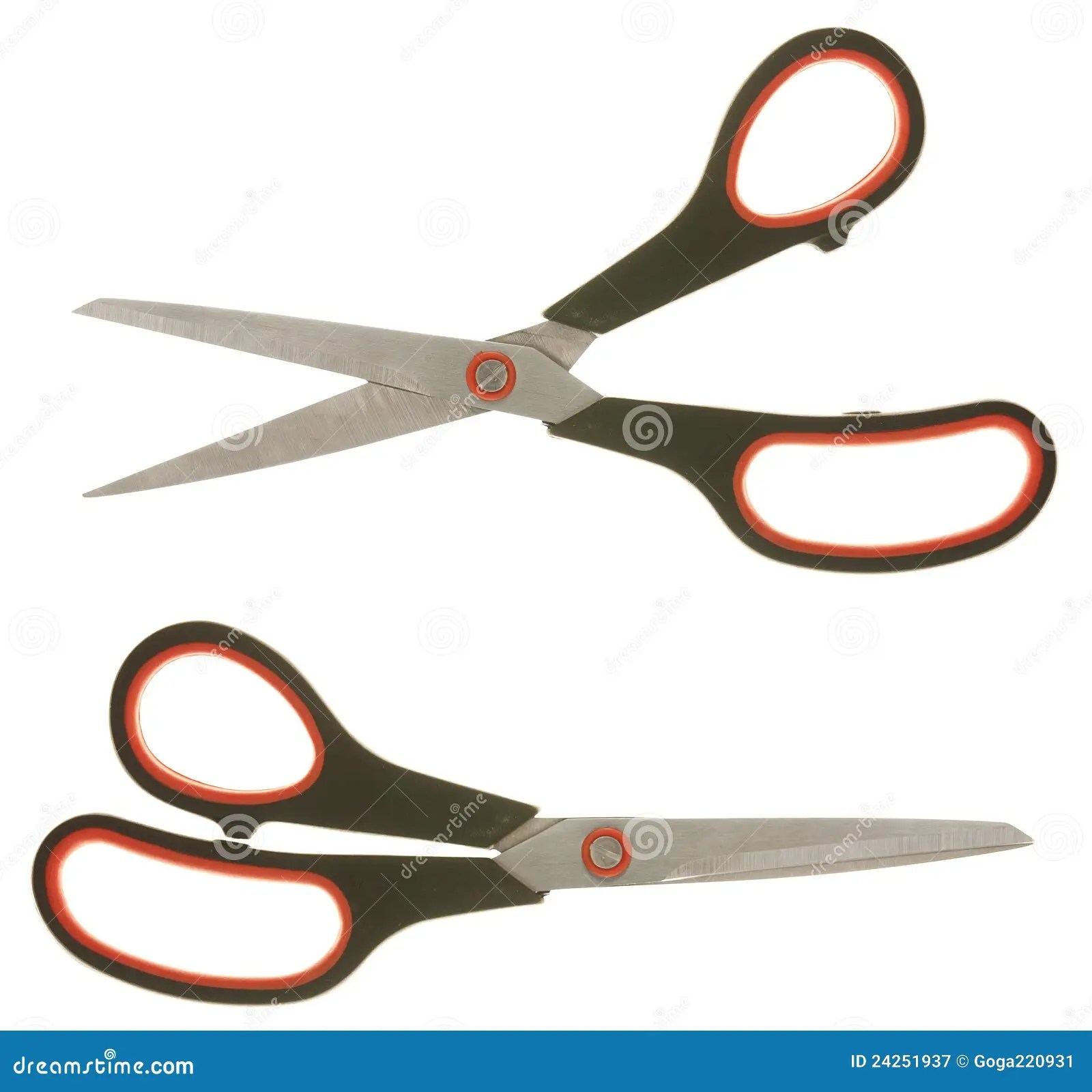 Scissors stock image. Image of pair, equipment, single 24251937