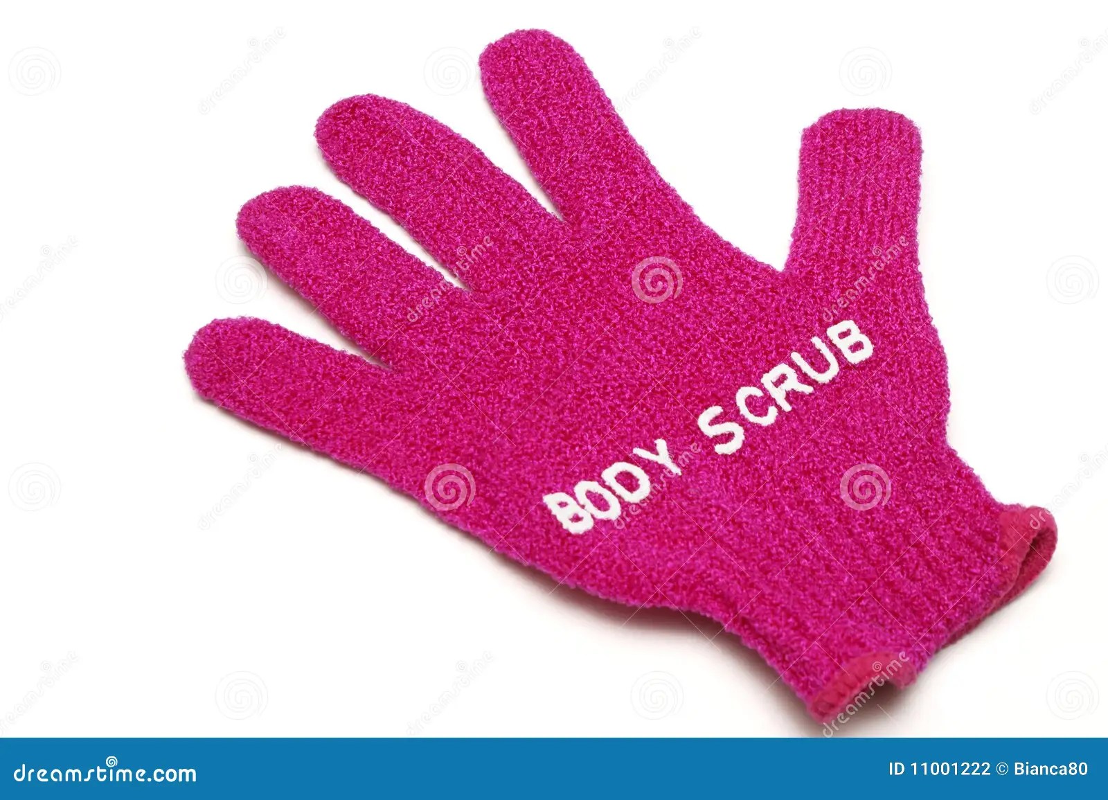 Scrub glove stock photo. Image of wash, massage, white 11001222