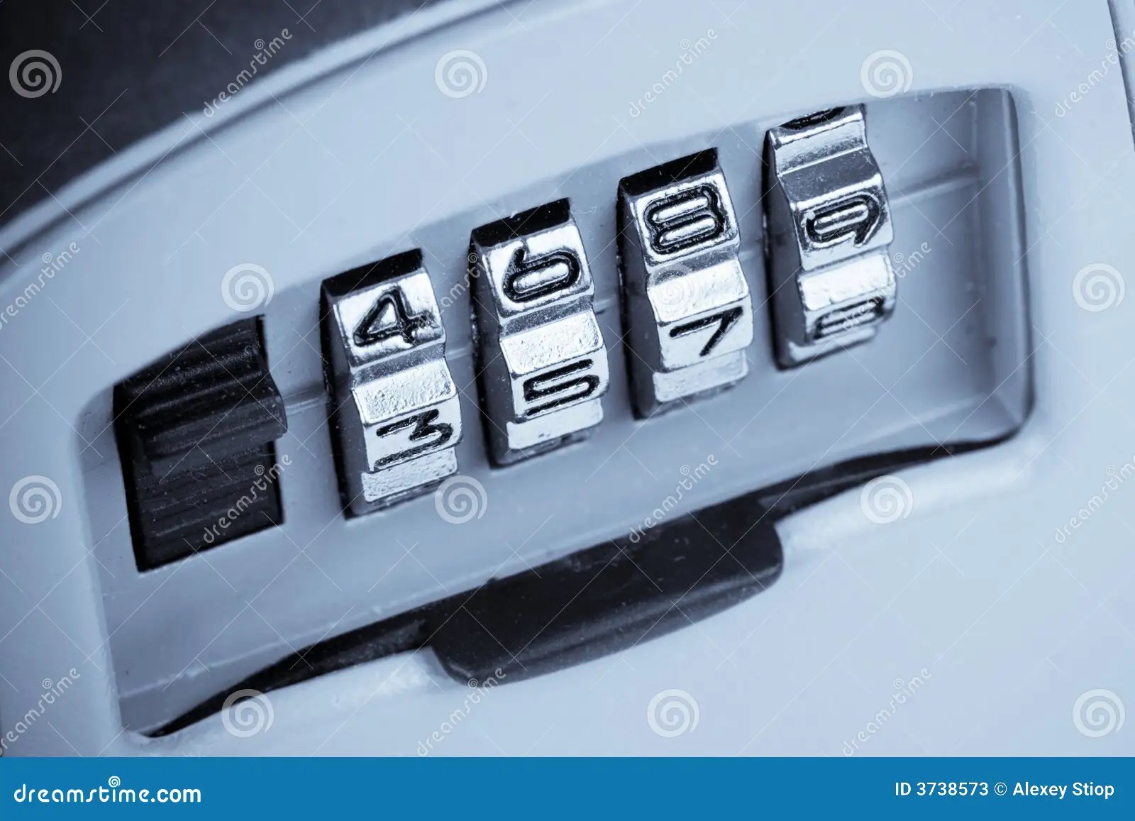 Security code stock image. Image of macro, order, safety 3738573