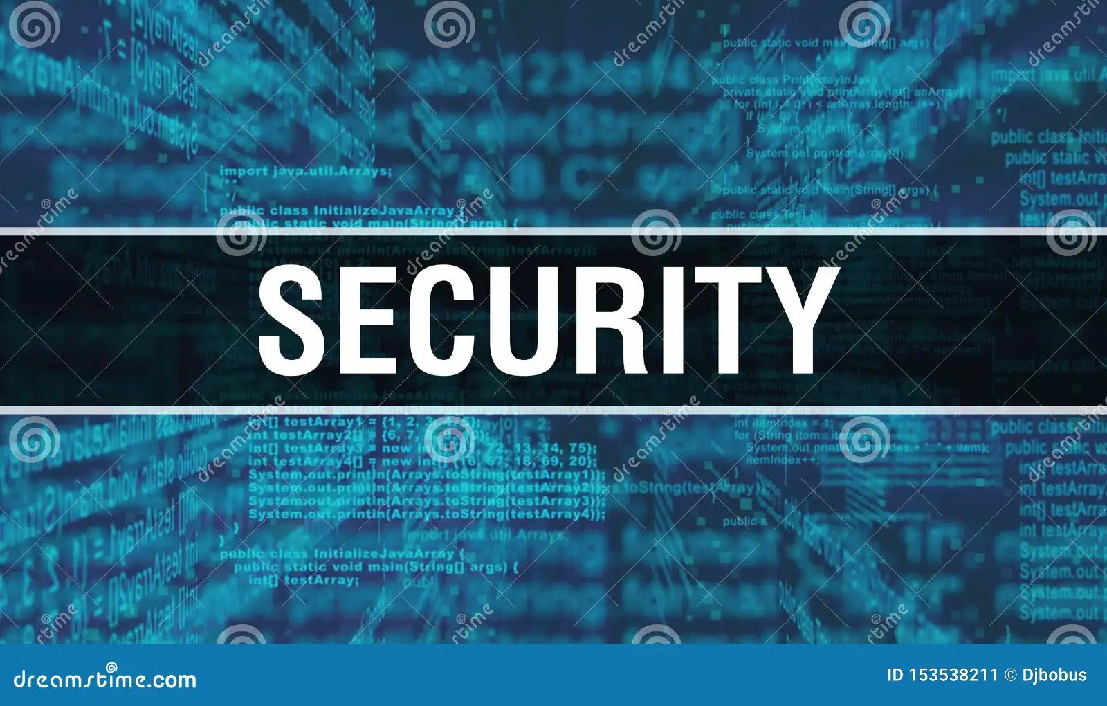 Security with Digital Java Code Text. Security and Computer Software