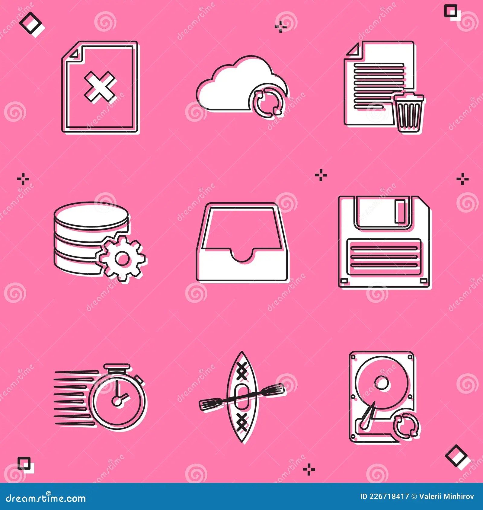 Set Delete File Document, Cloud Sync Refresh, , Setting Database Server