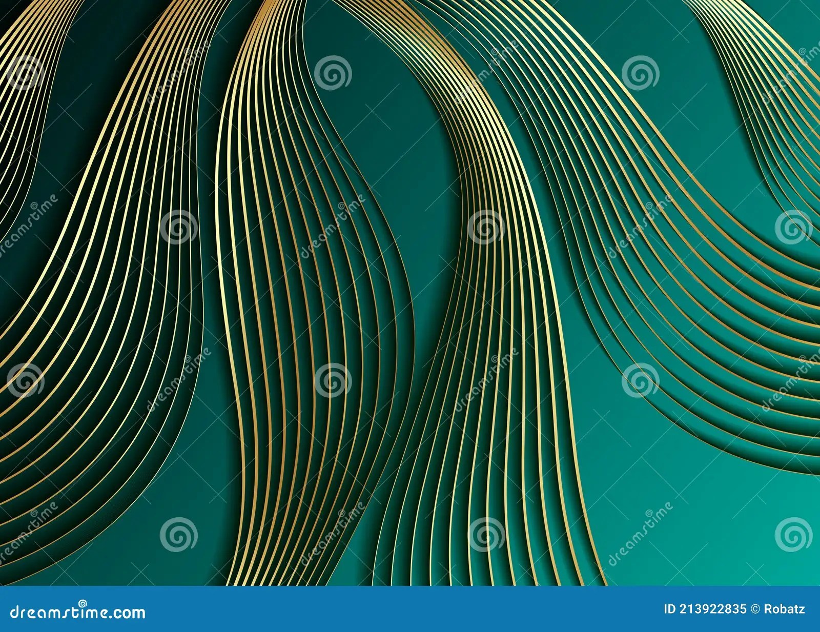 Golden Wallpaper Background Vector Illustration