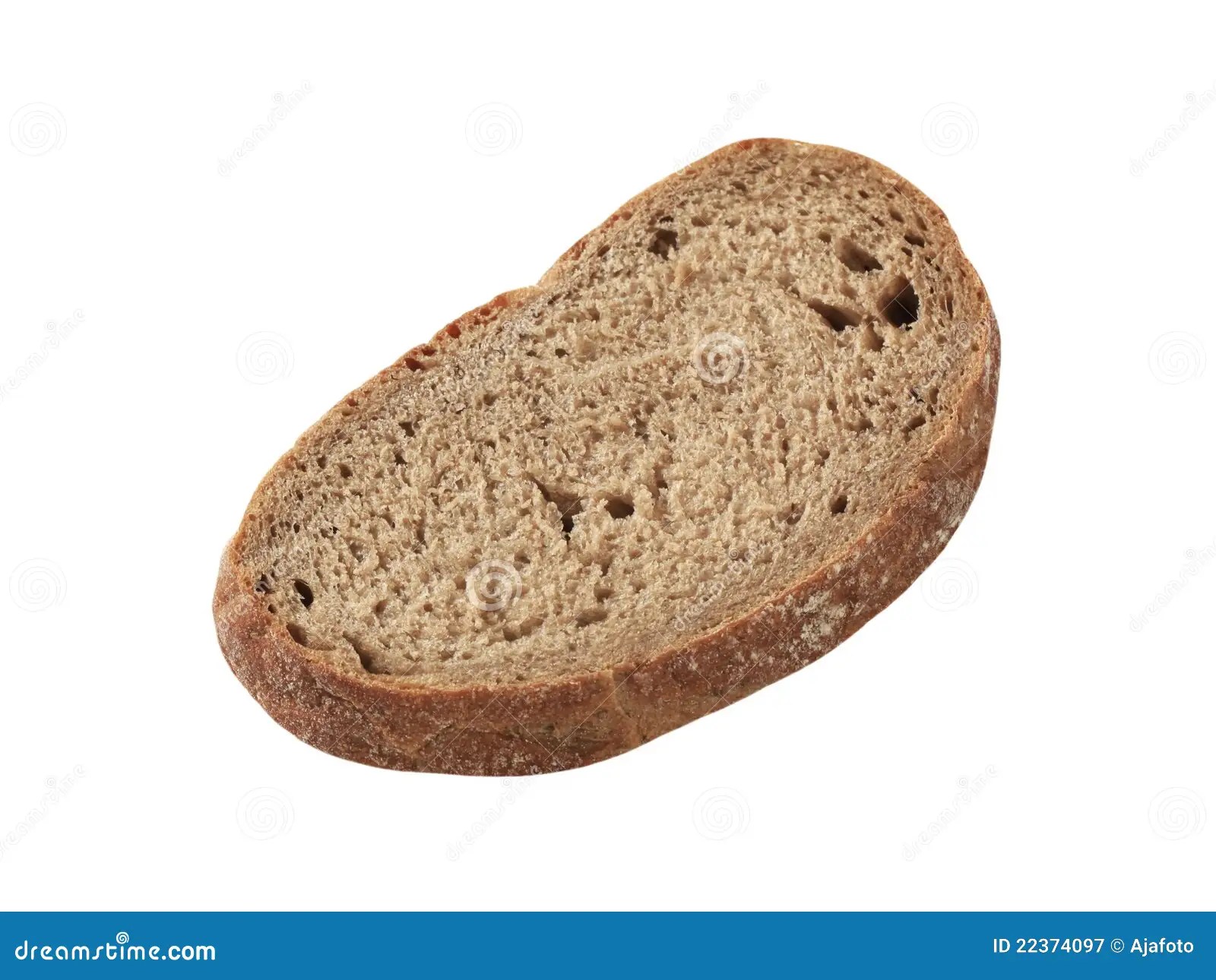 Slice Of Rye Bread Stock Image 22374097