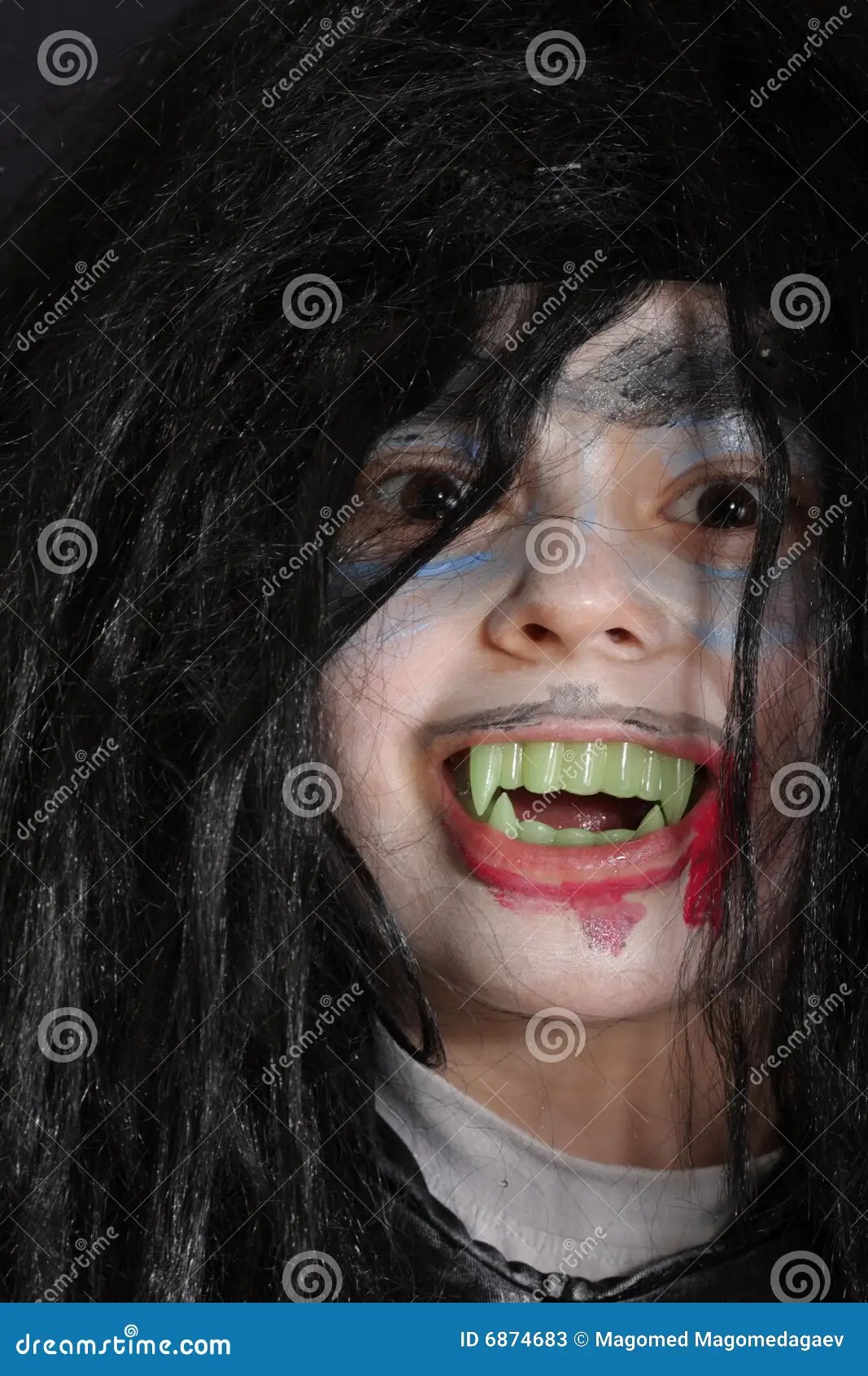 Smiling vampire stock image. Image of black, shot, holiday