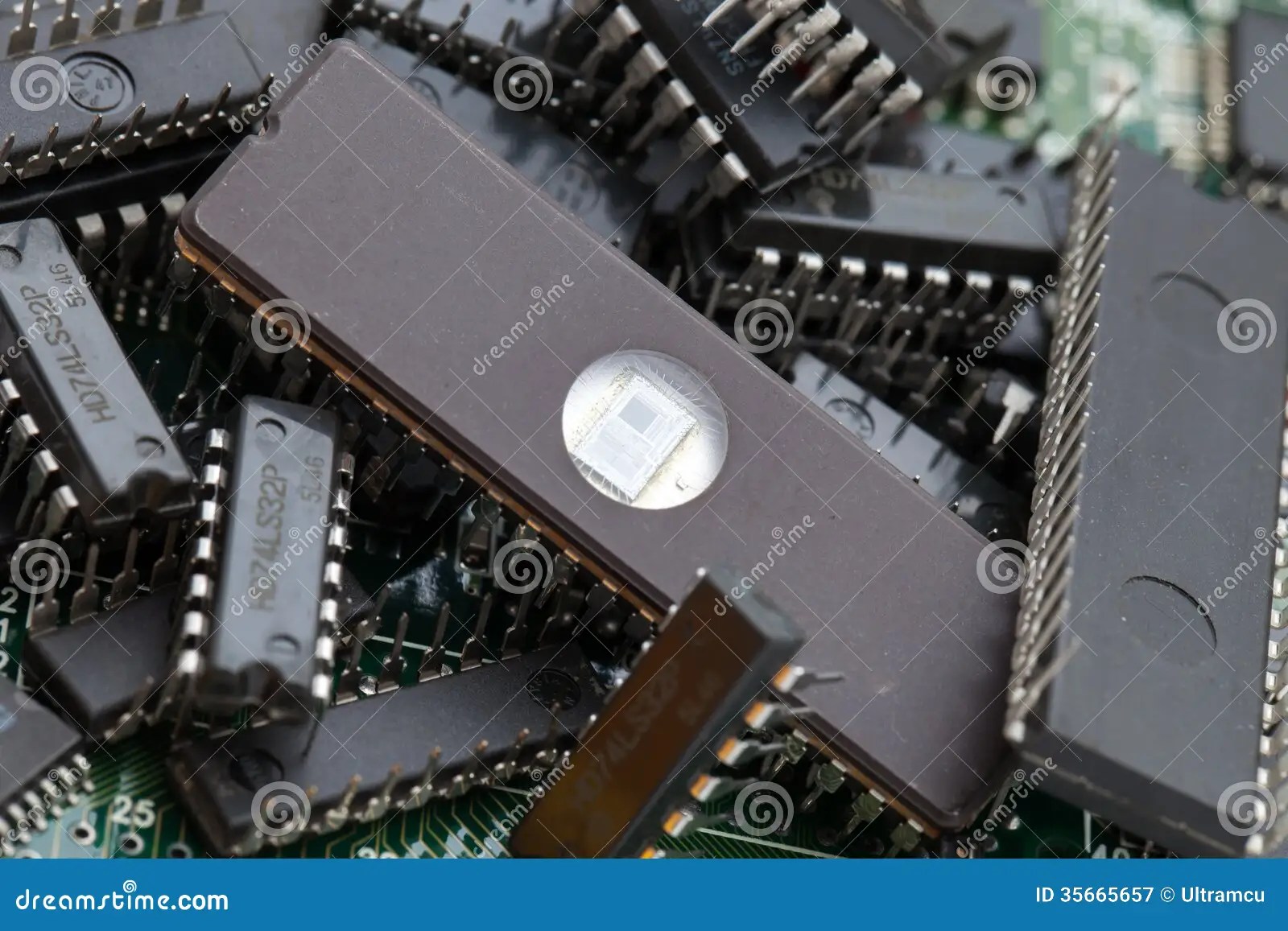 Stack of IC stock image. Image of resistor, diode, integrated - 35665657
