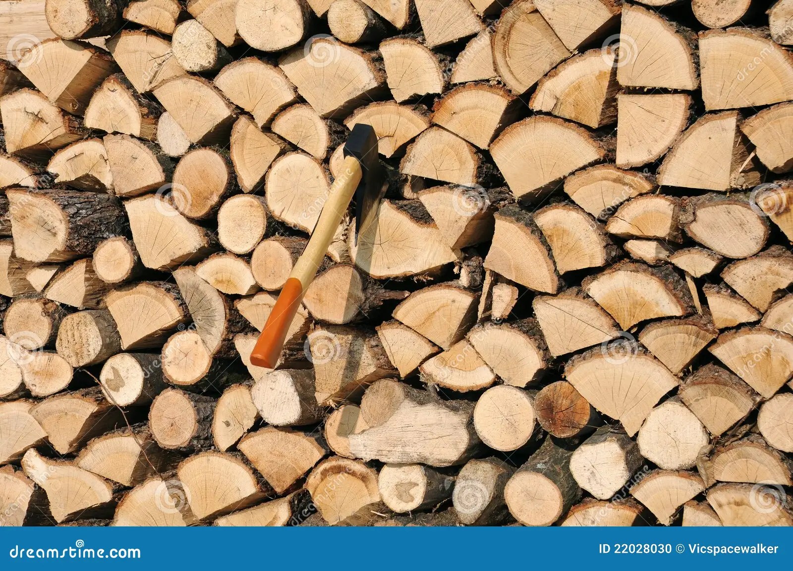 Stack of Woods and Axe stock photo. Image of stacked 22028030