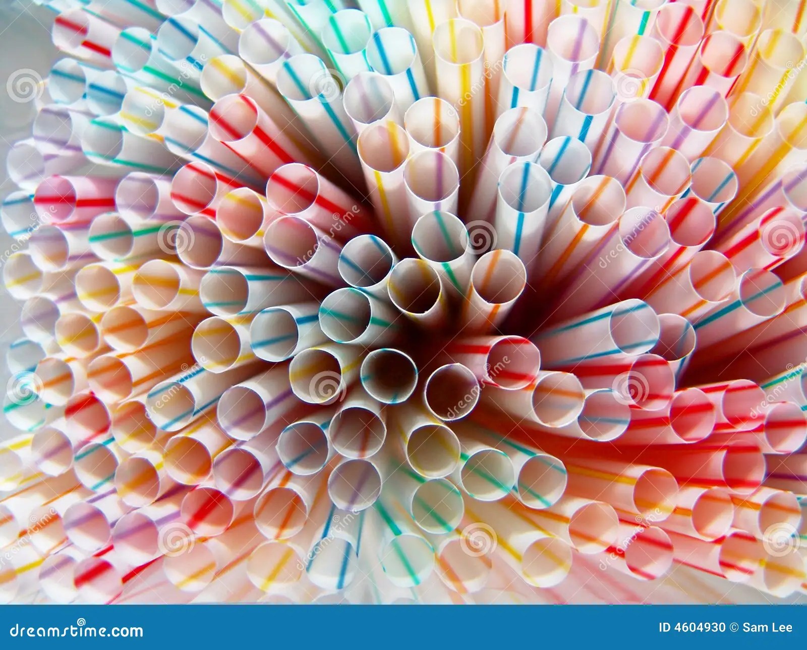 Straws Pattern Background Stock Photo Image 4604930