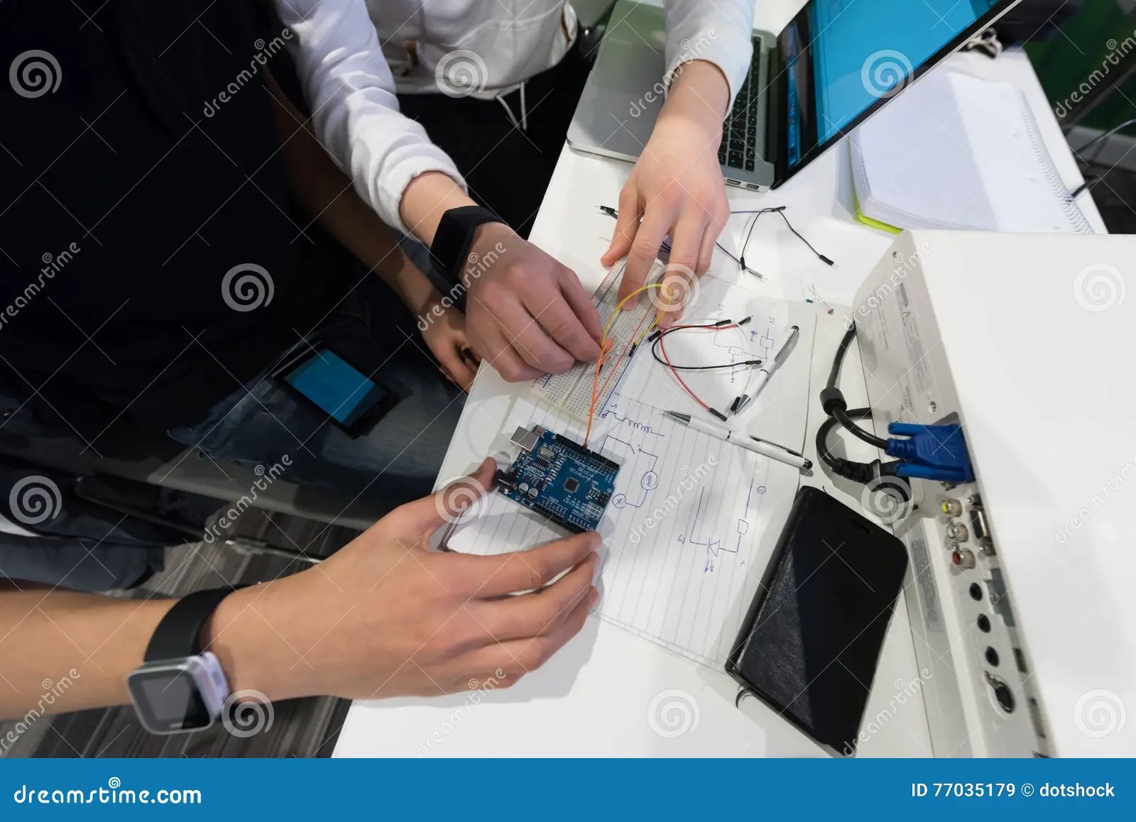 It Students in Computer Science Classroom Stock Image Image of knowledge, cable 77035179