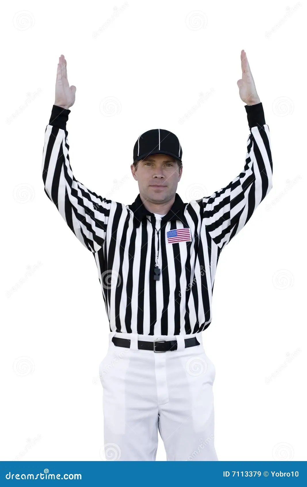 Touchdown Referee Royalty Free Stock Images Image 7113379