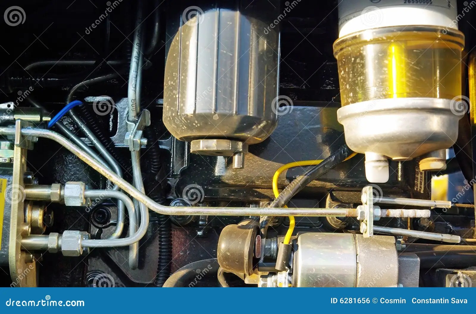 Tractor engine stock photo. Image of filter, machine, nostalgic 6281656