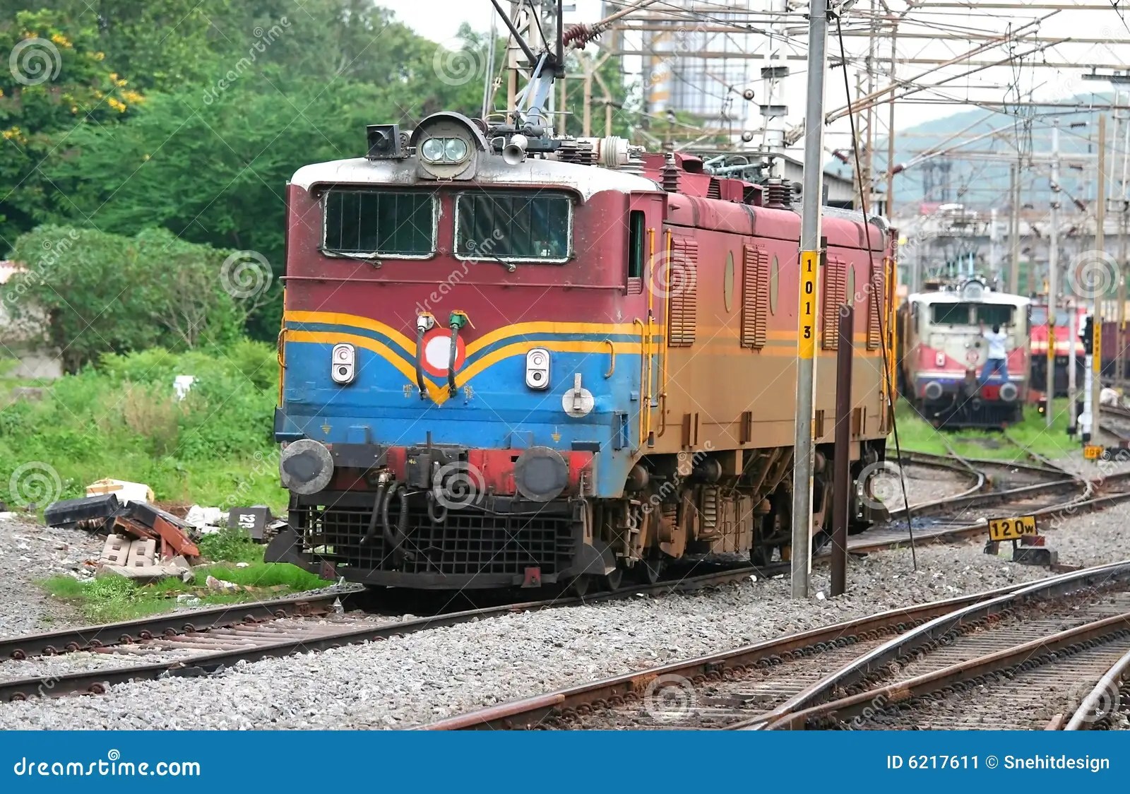 Train Engine stock image. Image of track, metal, electric - 6217611