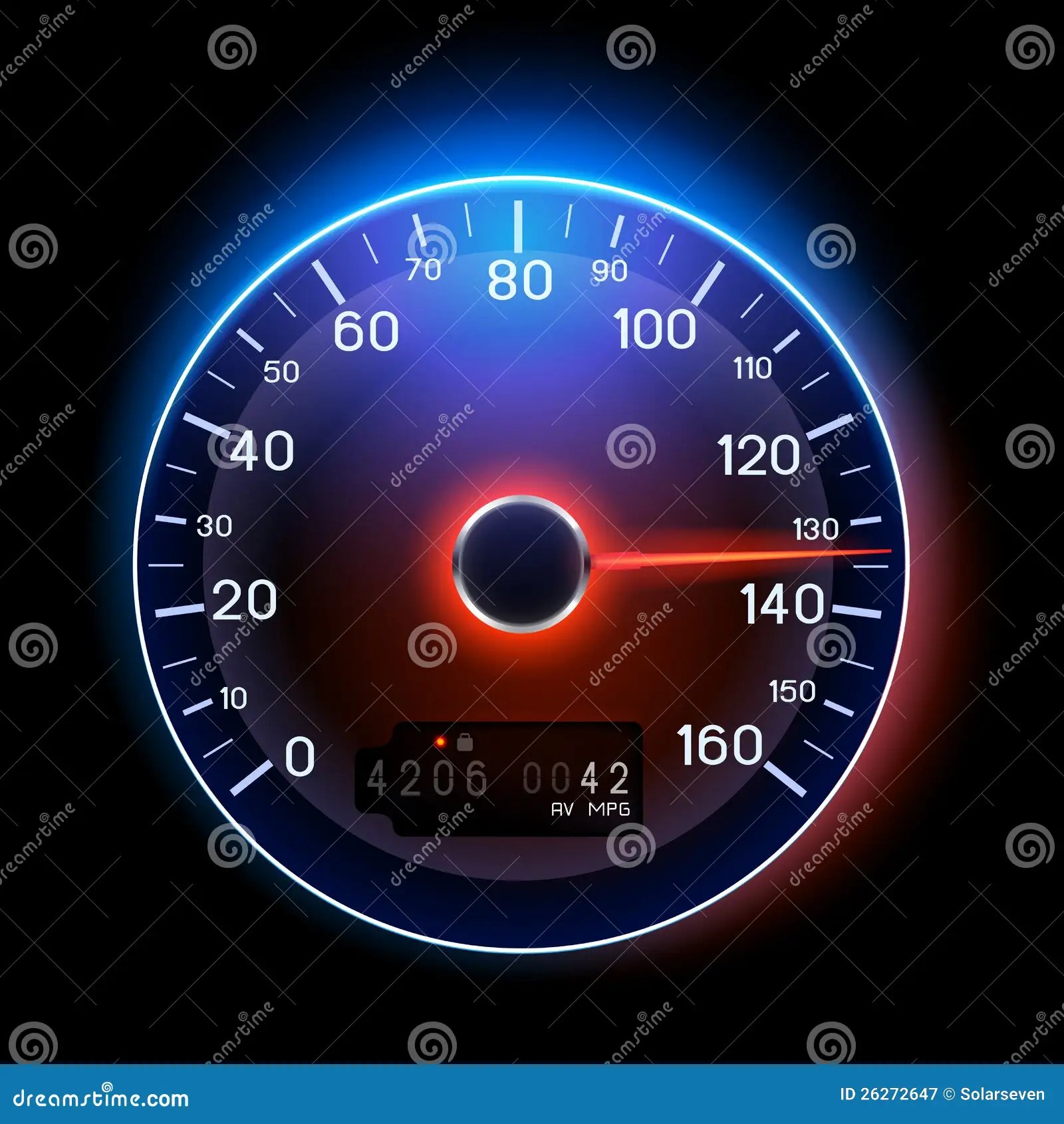 Vector Speedometer Royalty Free Stock Photography Image 26272647