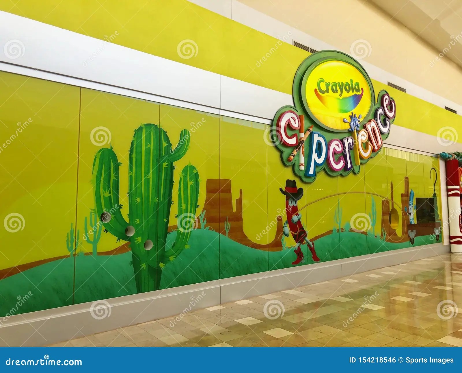 Crayola Store in a Mall in Arizona. Editorial Photo Image of design