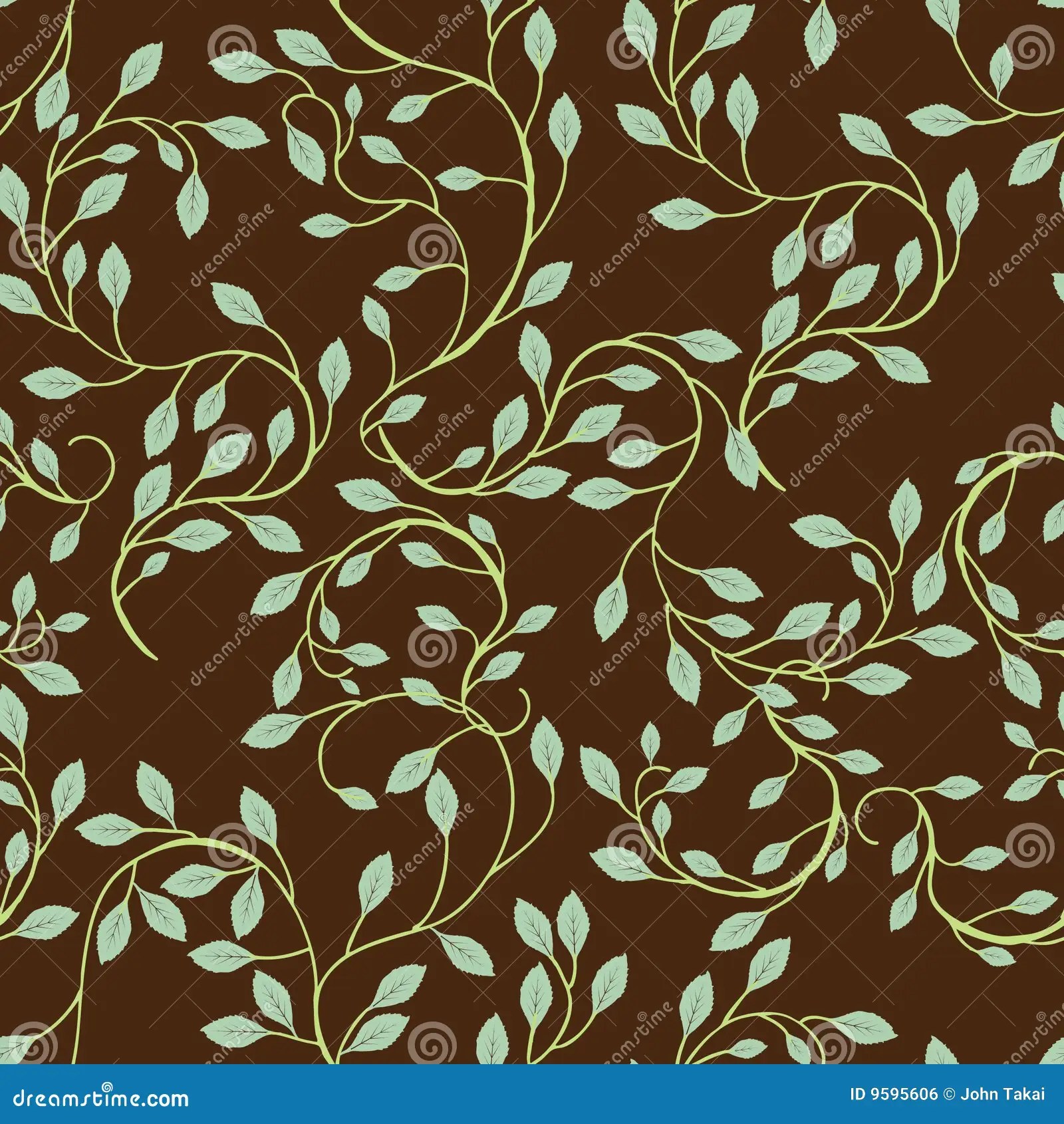 Vine Background Pattern Royalty Free Stock Image Image 9595606