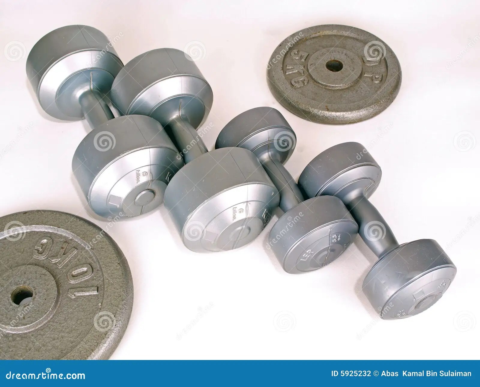 Weights for Exercise stock photo. Image of iron, weights 5925232