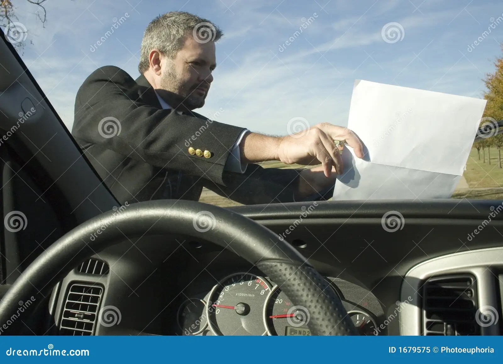 Windshield Flyer stock image. Image of caucasian, outdoors 1679575